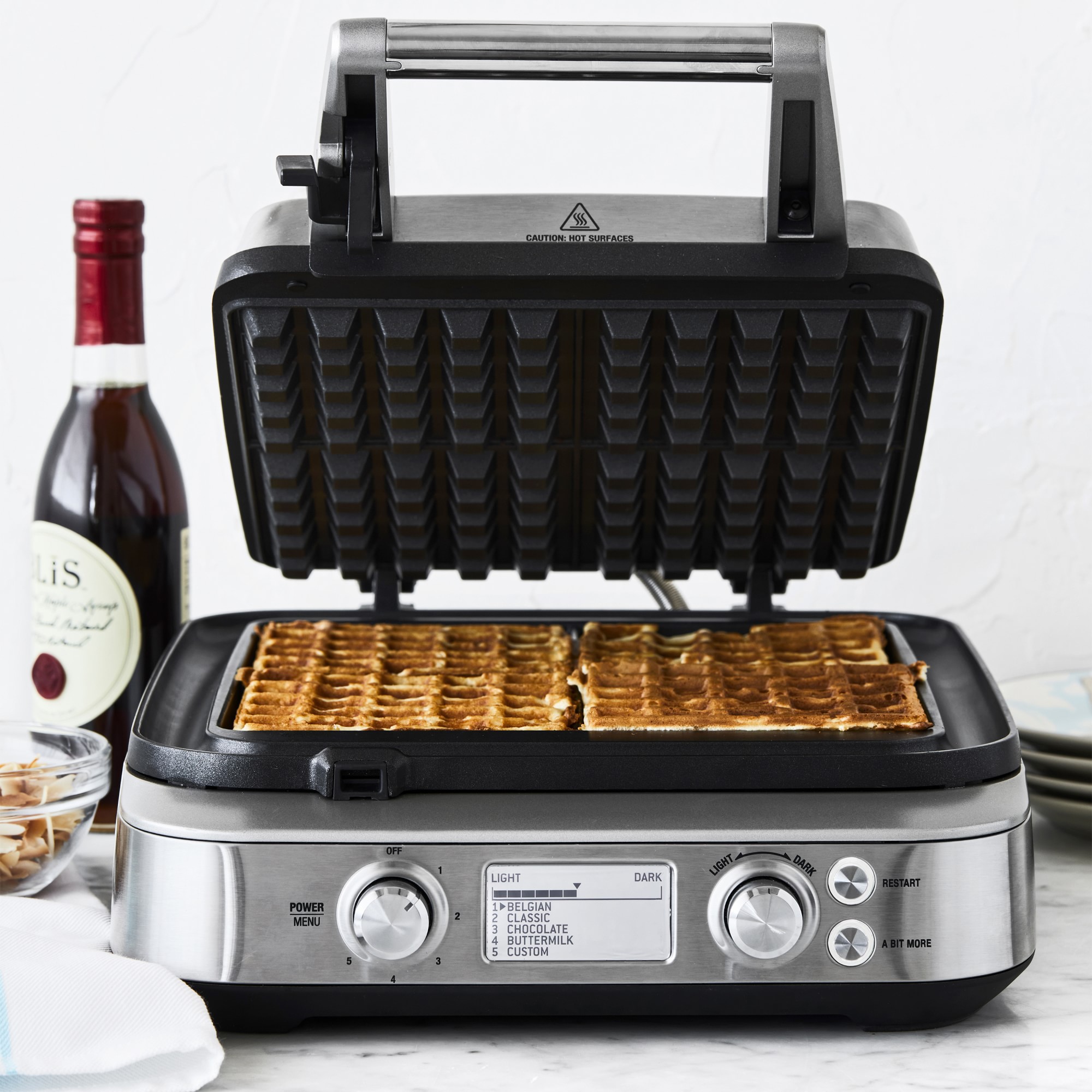 Breville Smart Waffle™ Pro Square Waffle Maker