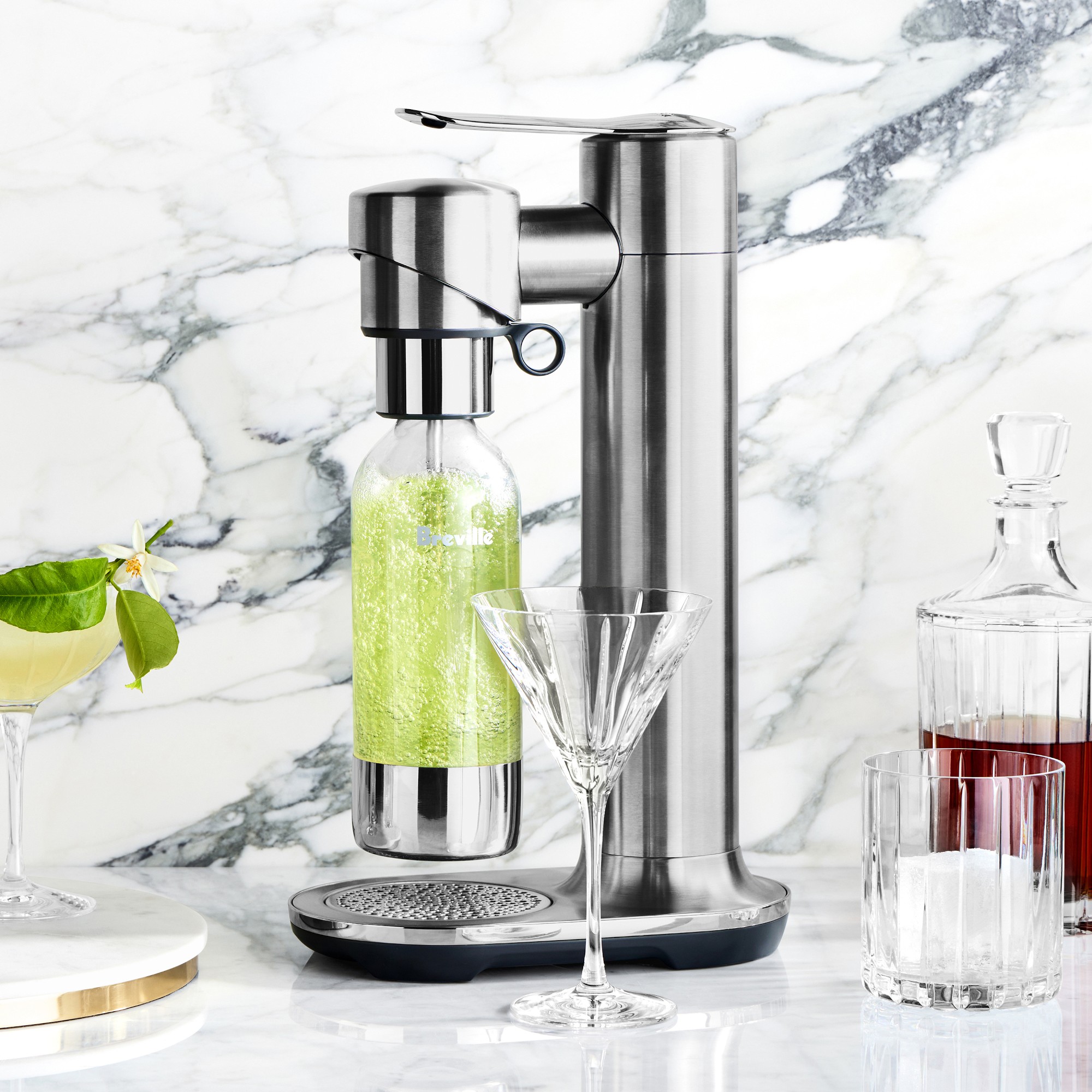 Breville InFizz™ Fusion Sparkling Beverage Carbonator