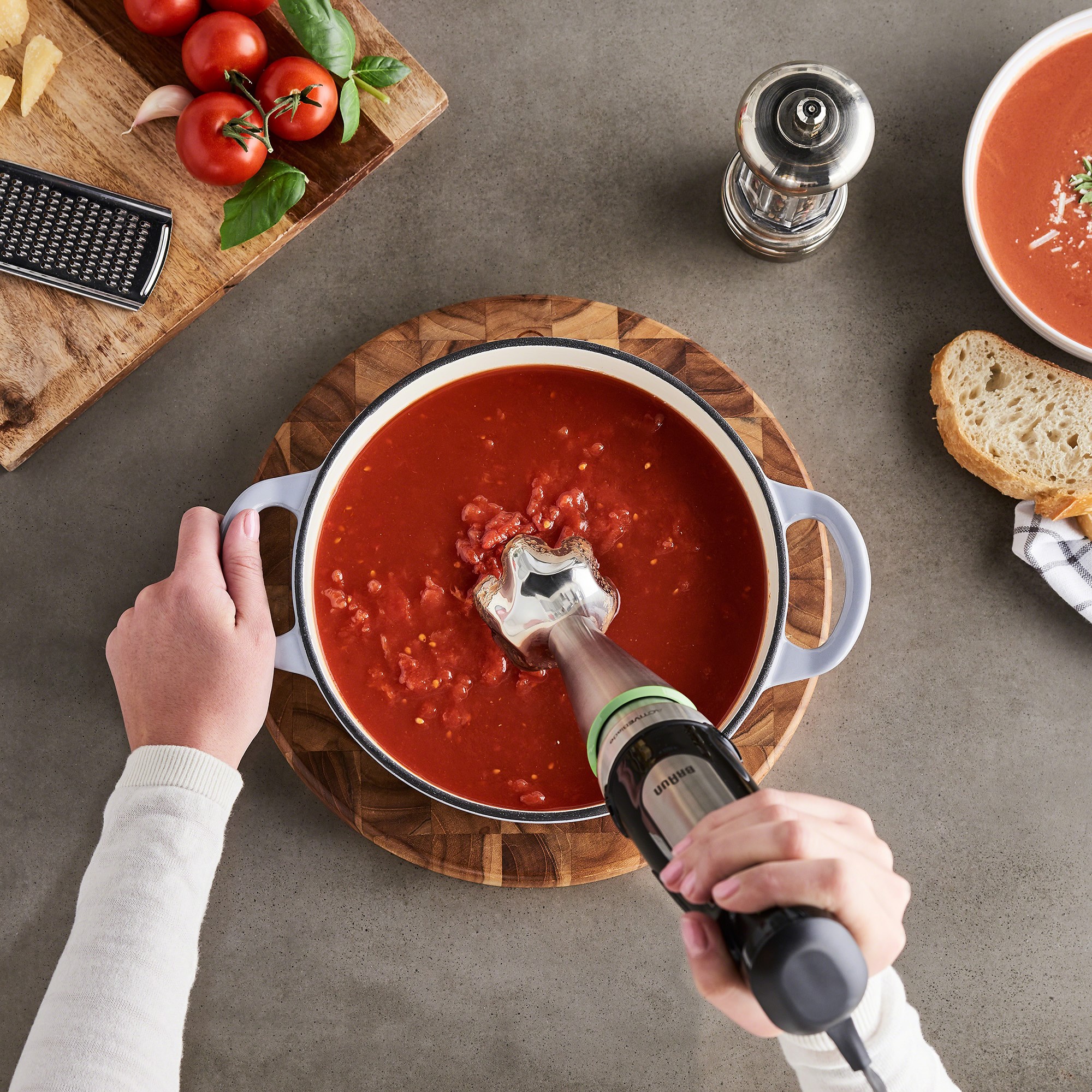 Braun MultiQuick 7 Immersion Hand Blender with Food Processor, Whisk, Beater & Masher