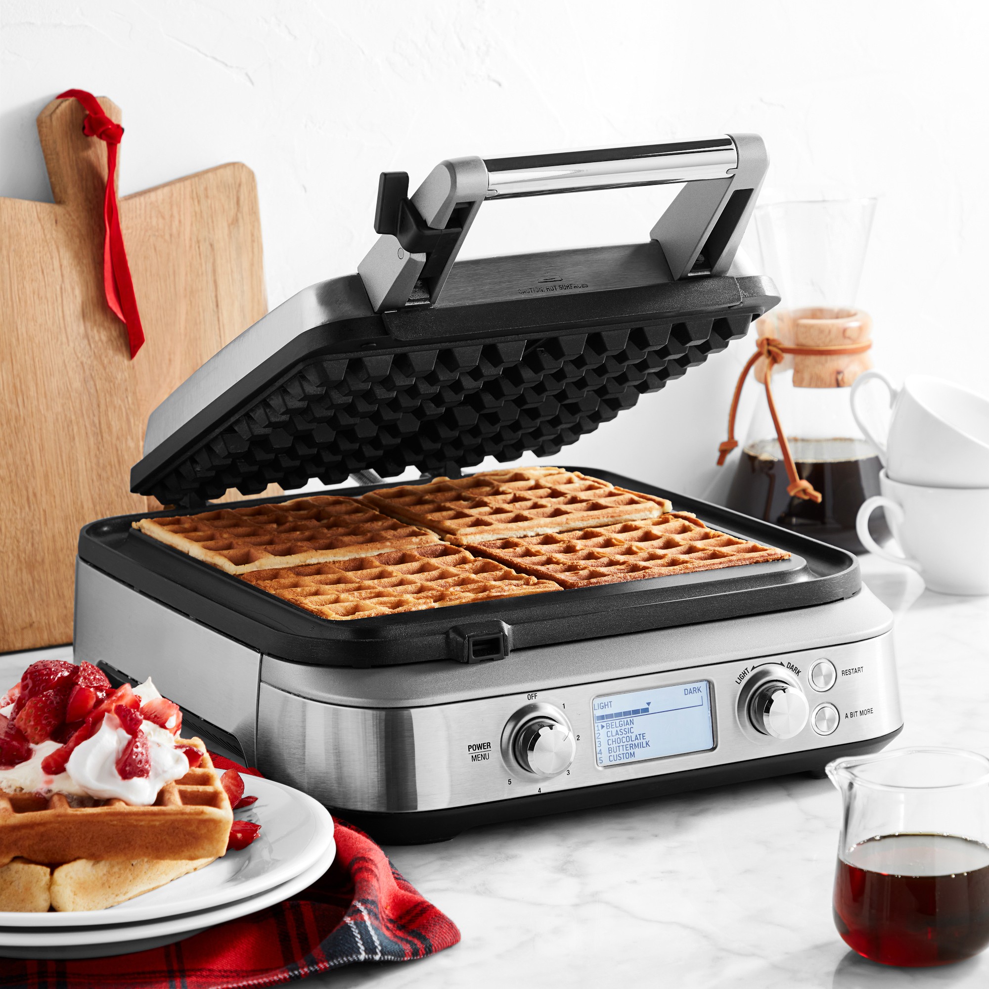 Breville Smart Waffle™ Pro Square Waffle Maker