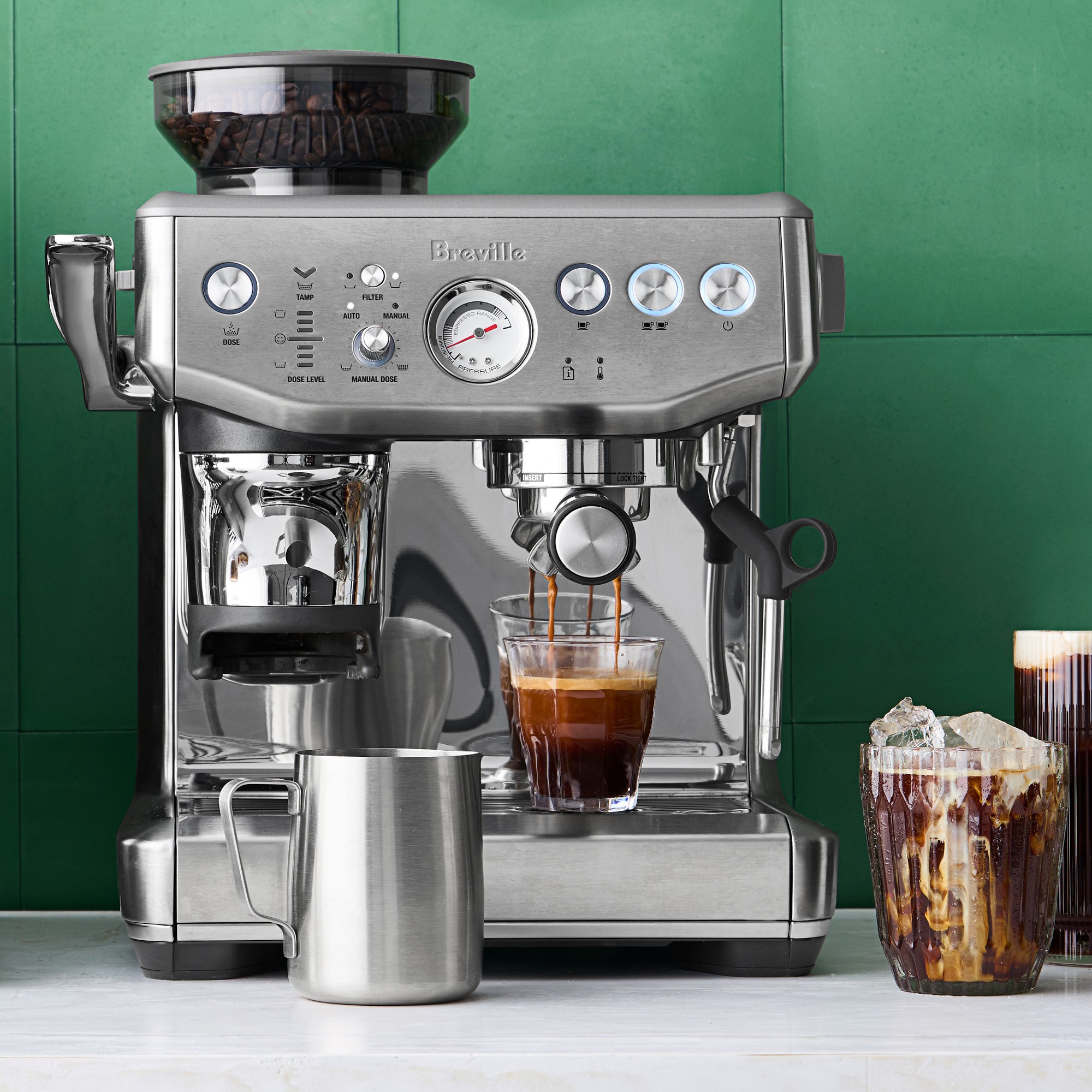 Breville Barista Express® Impress Espresso Machine