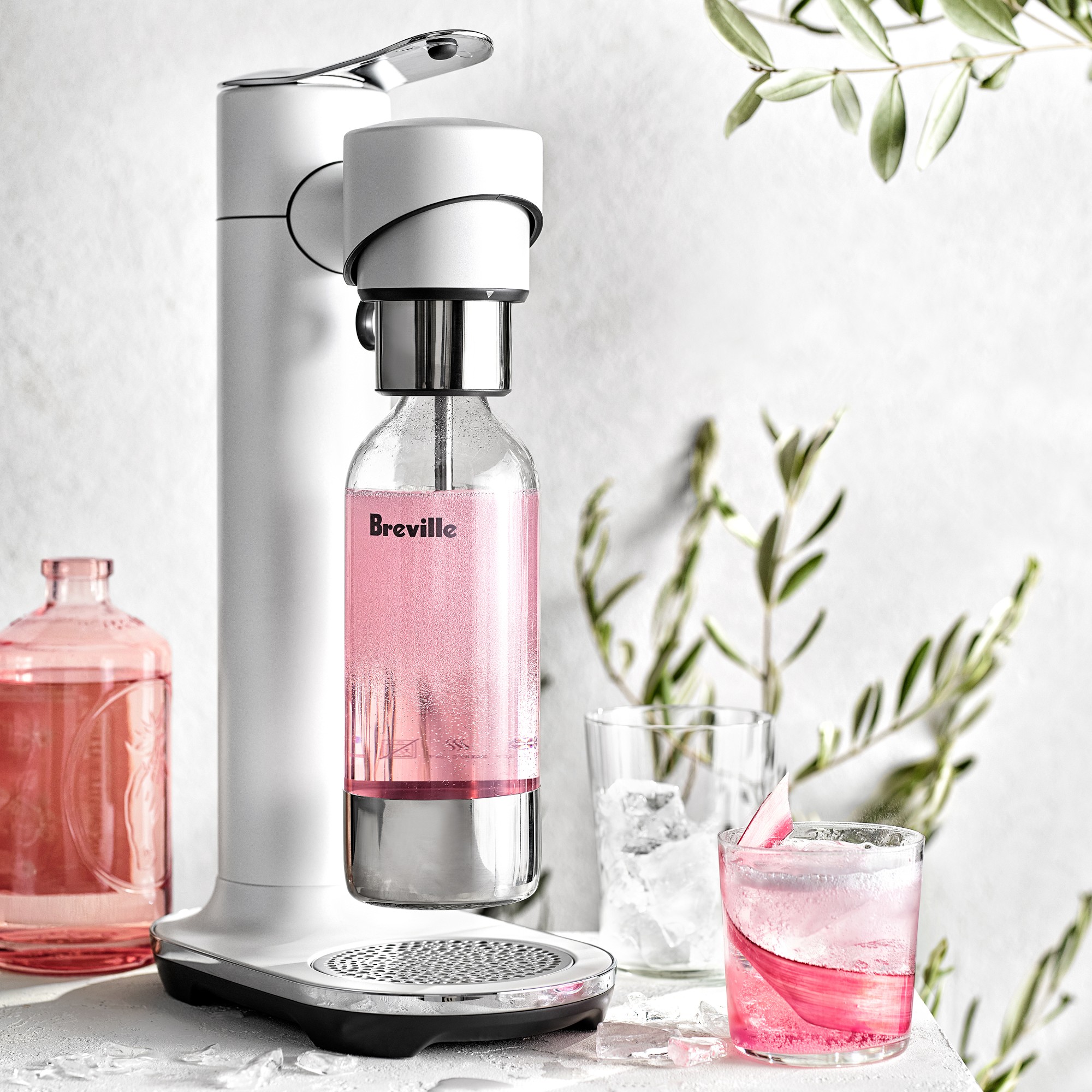 Breville InFizz™ Fusion Sparkling Beverage Carbonator