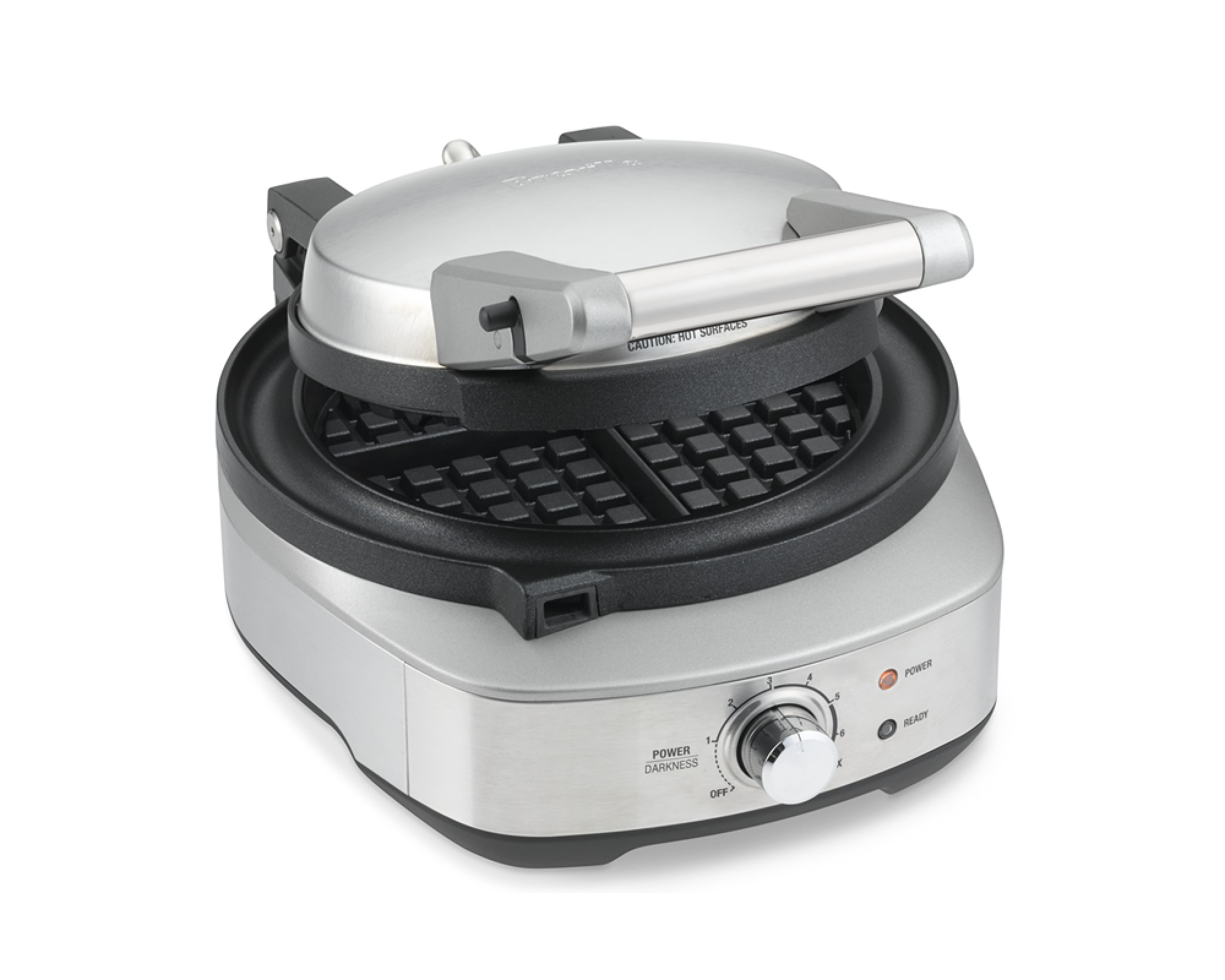 Breville No-Mess Waffle® Classic Round Waffle Maker