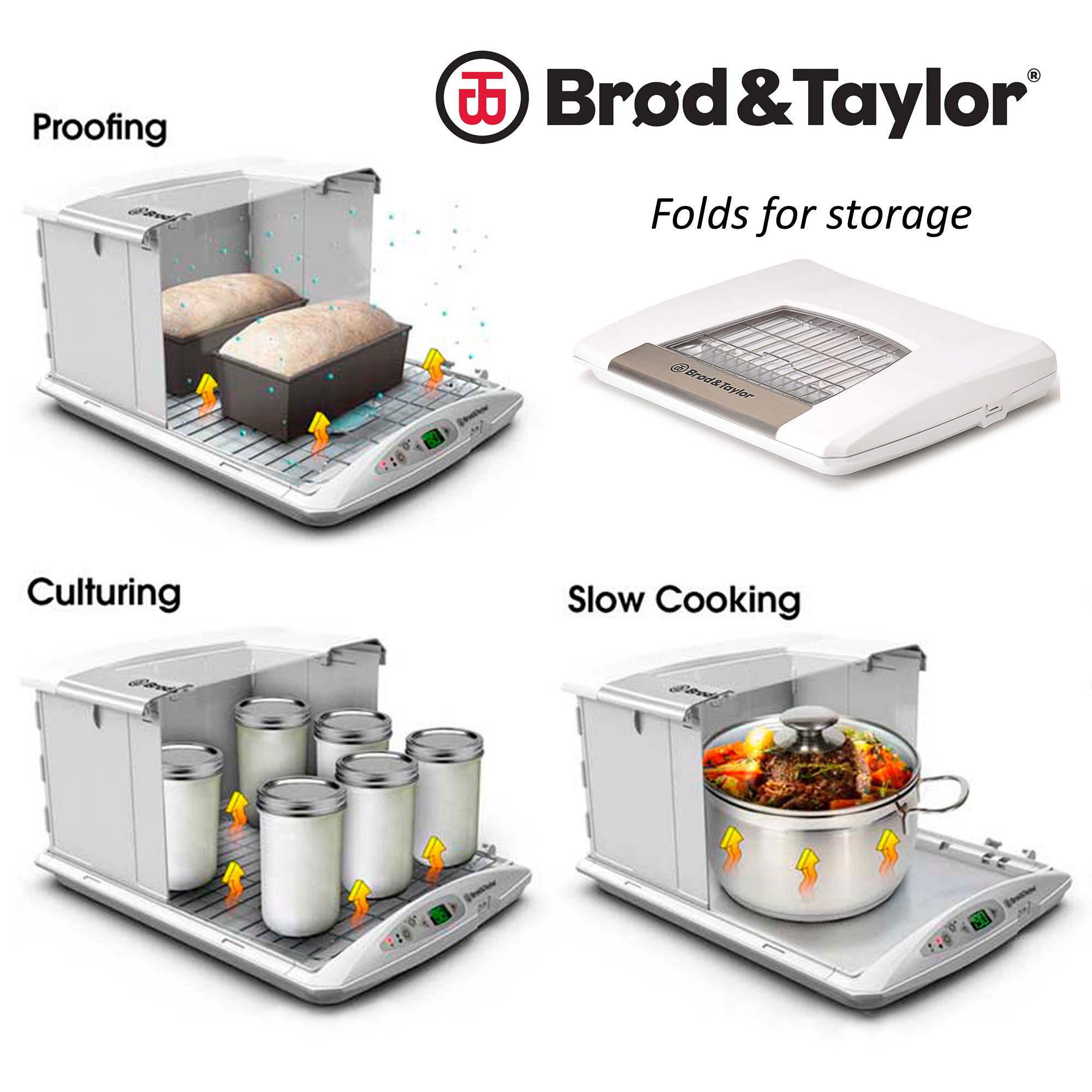 Brod & Taylor Folding Proofer & Slow Cooker