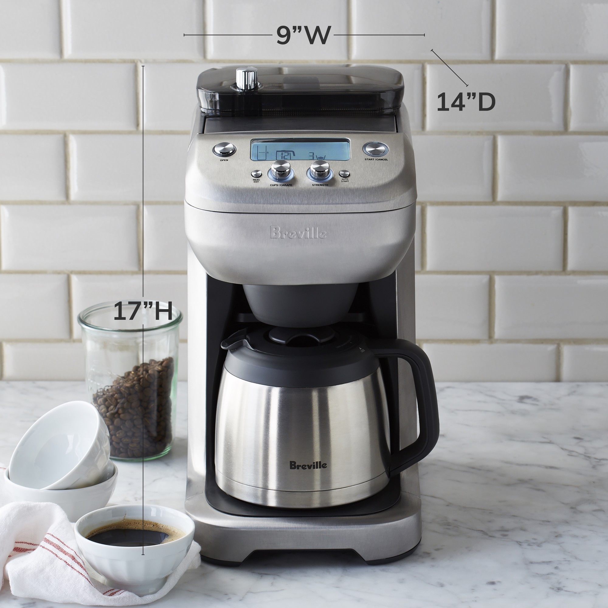 Breville Grind Control™ 12-Cup Coffee Maker