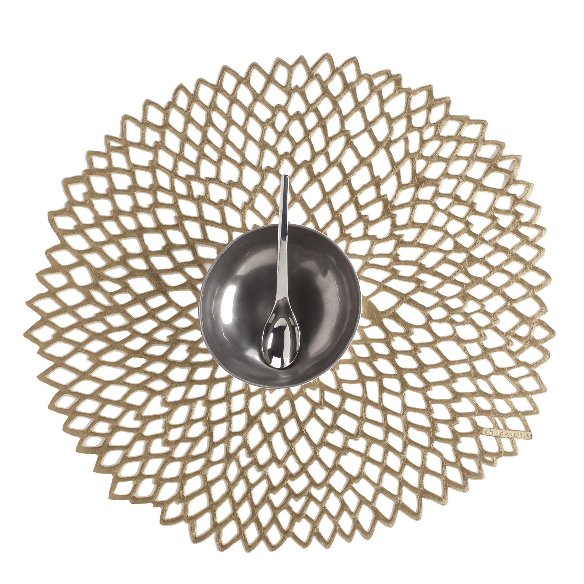 Chilewich Dahlia Round Placemats