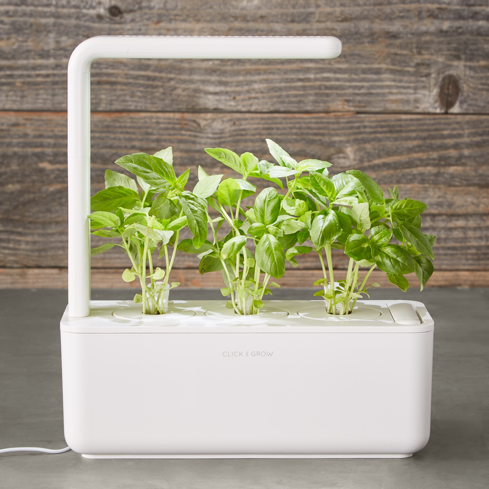 Click & Grow Smart Garden System, 3-Pod, White