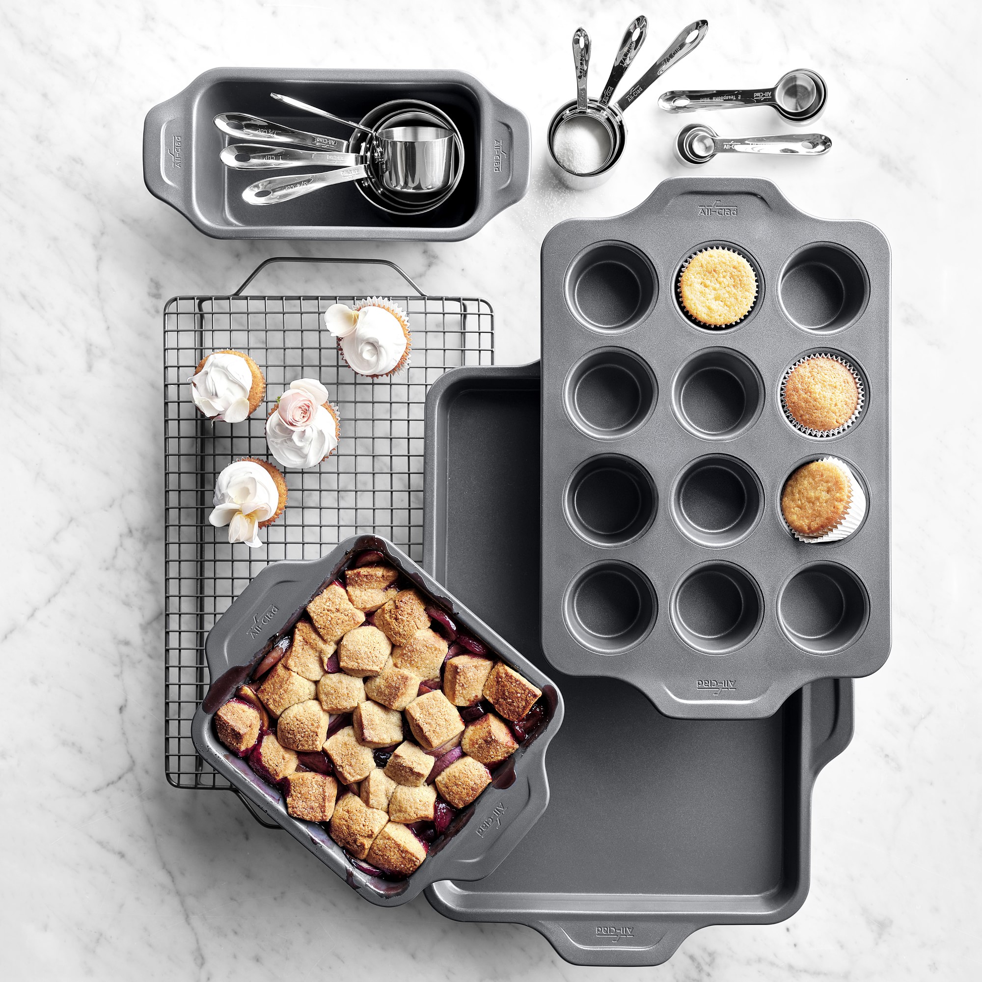All-Clad Nonstick Pro Release Bakeware, Set of 5