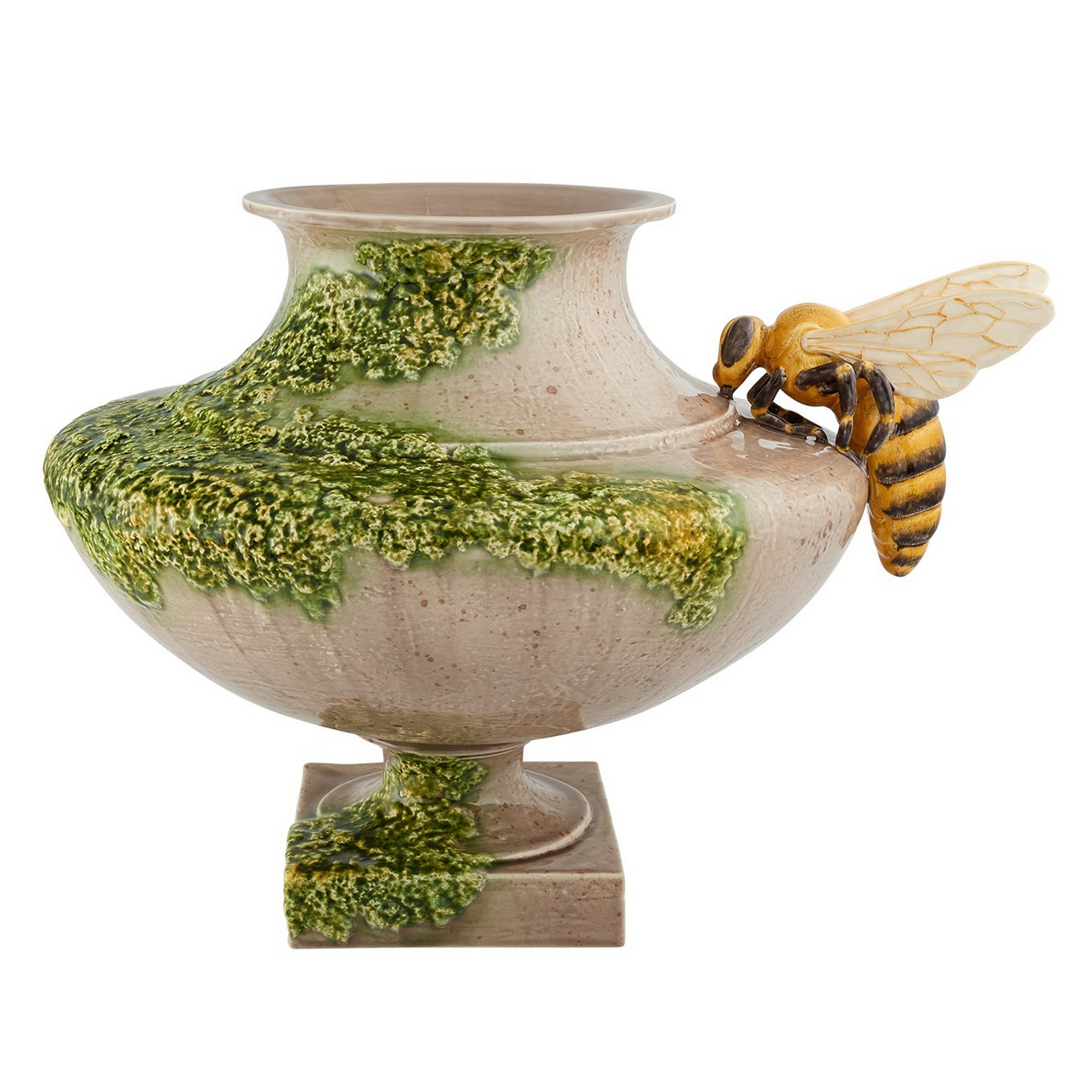 Bordallo Pinheiro The Meaning Vase with Bee