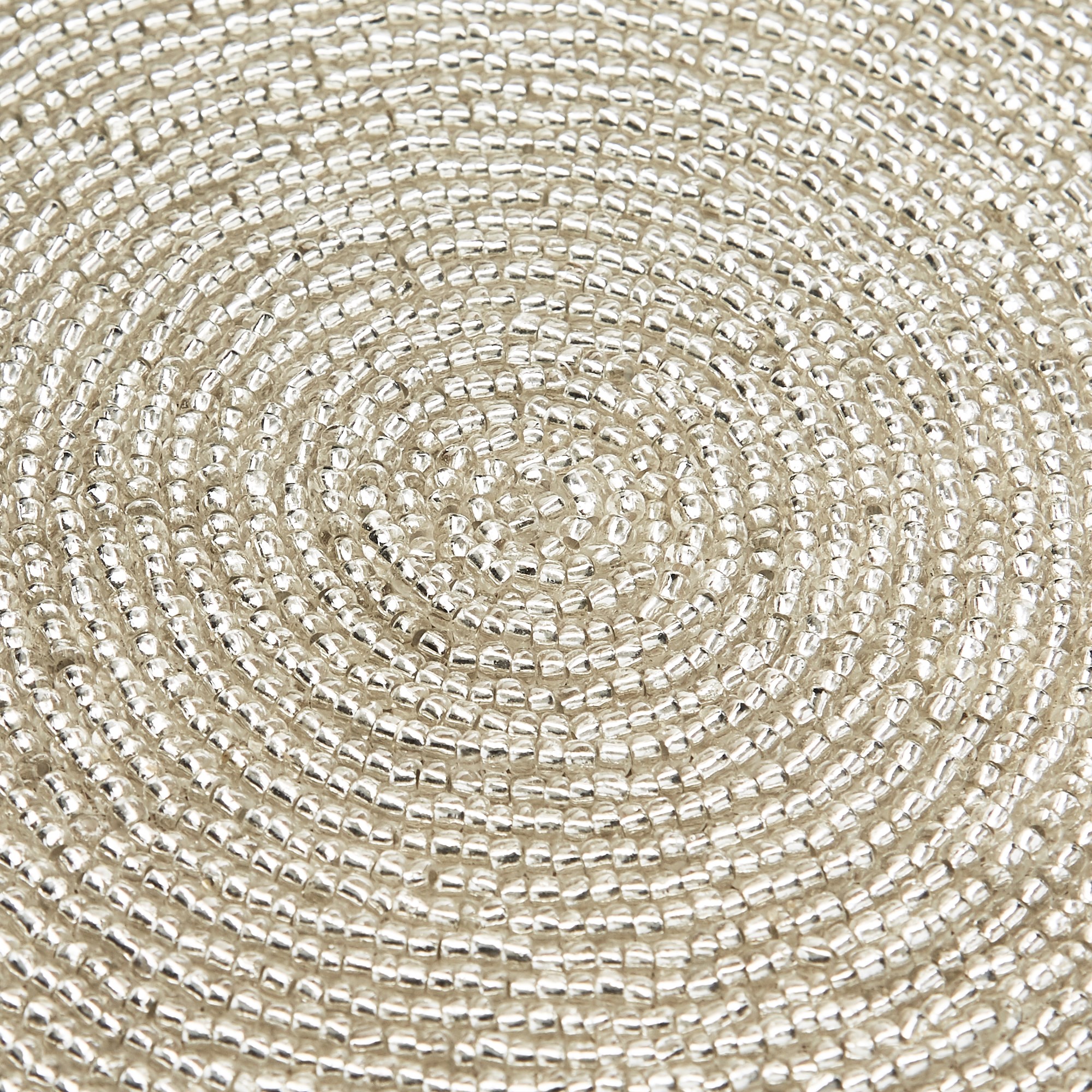 Beaded Round Placemat