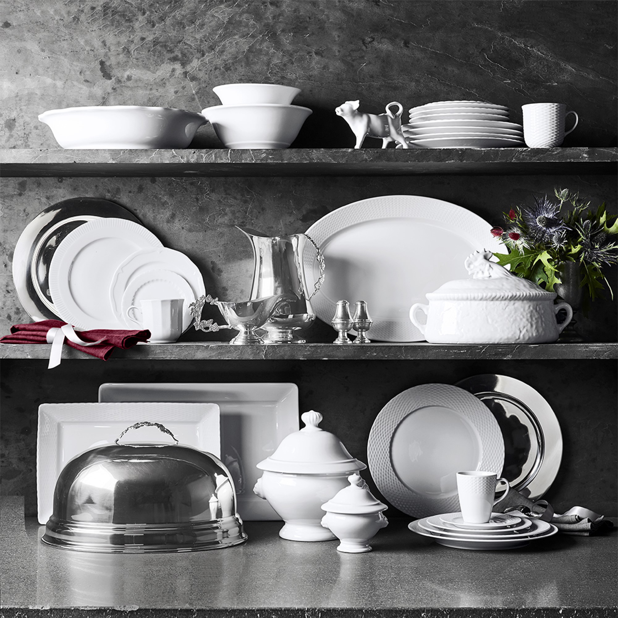 Apilco Lion's Head Tureen