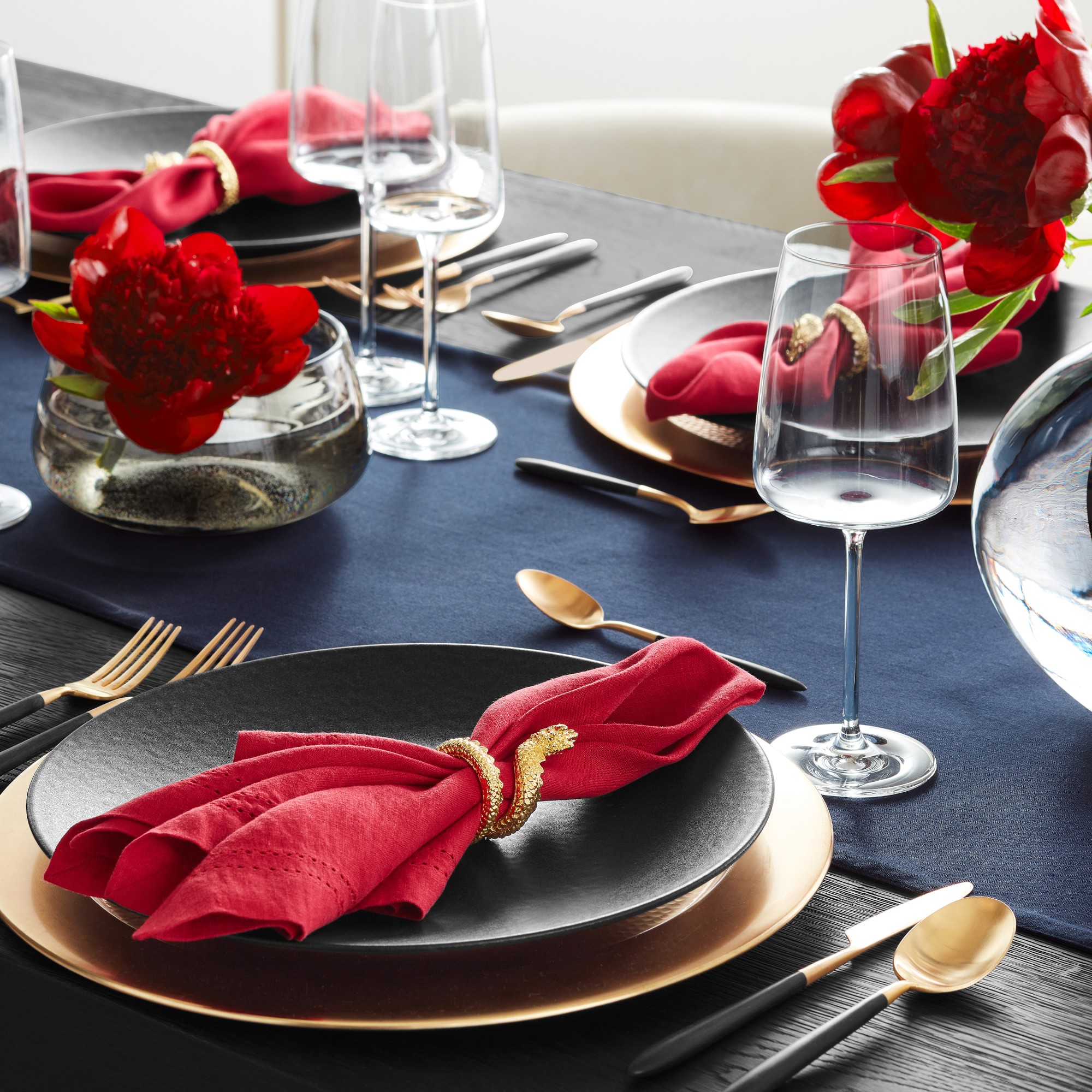 Dragon Napkin Rings, Set of 4