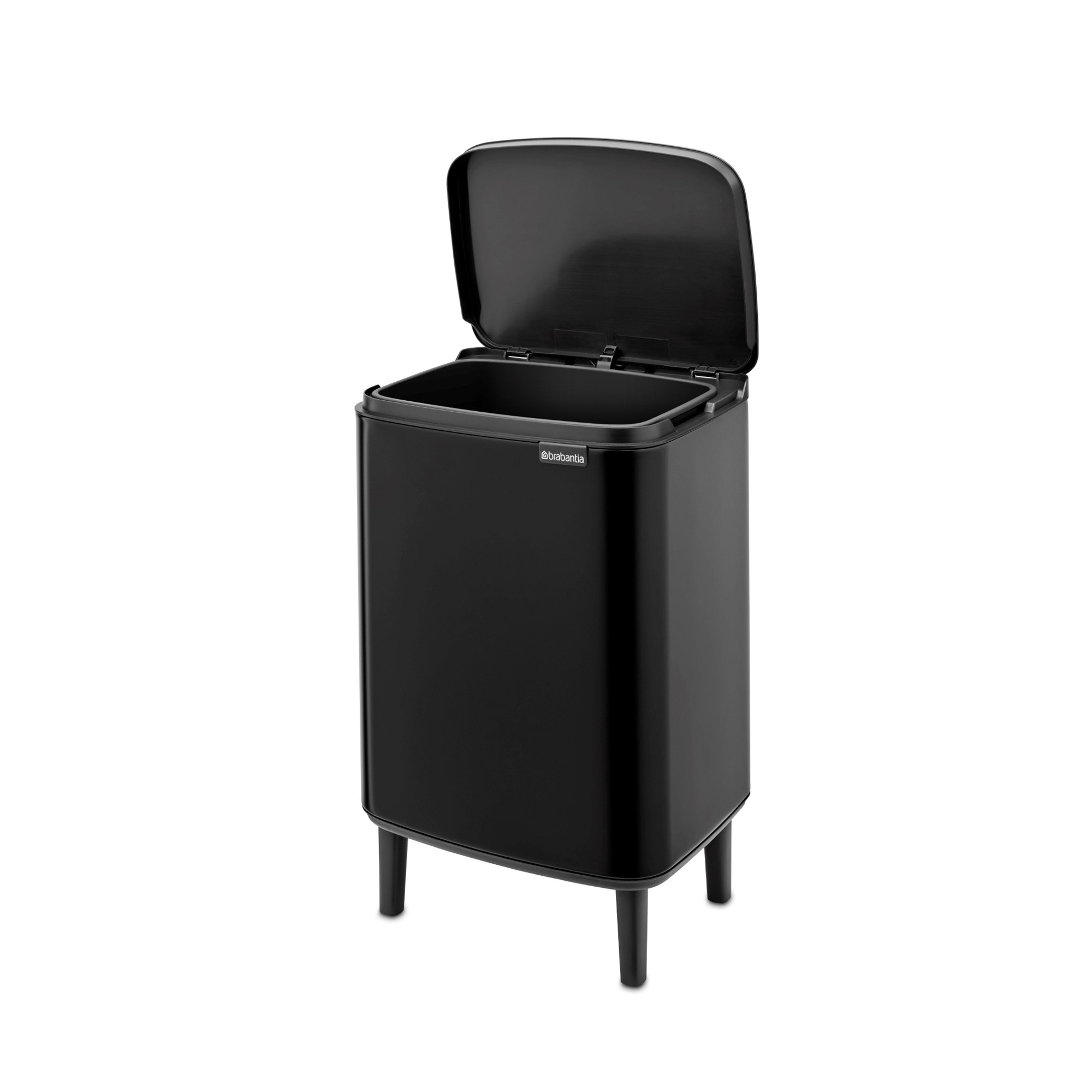 Brabantia Bo Hi Single Compartment Trash Can, 3.2-Gallon