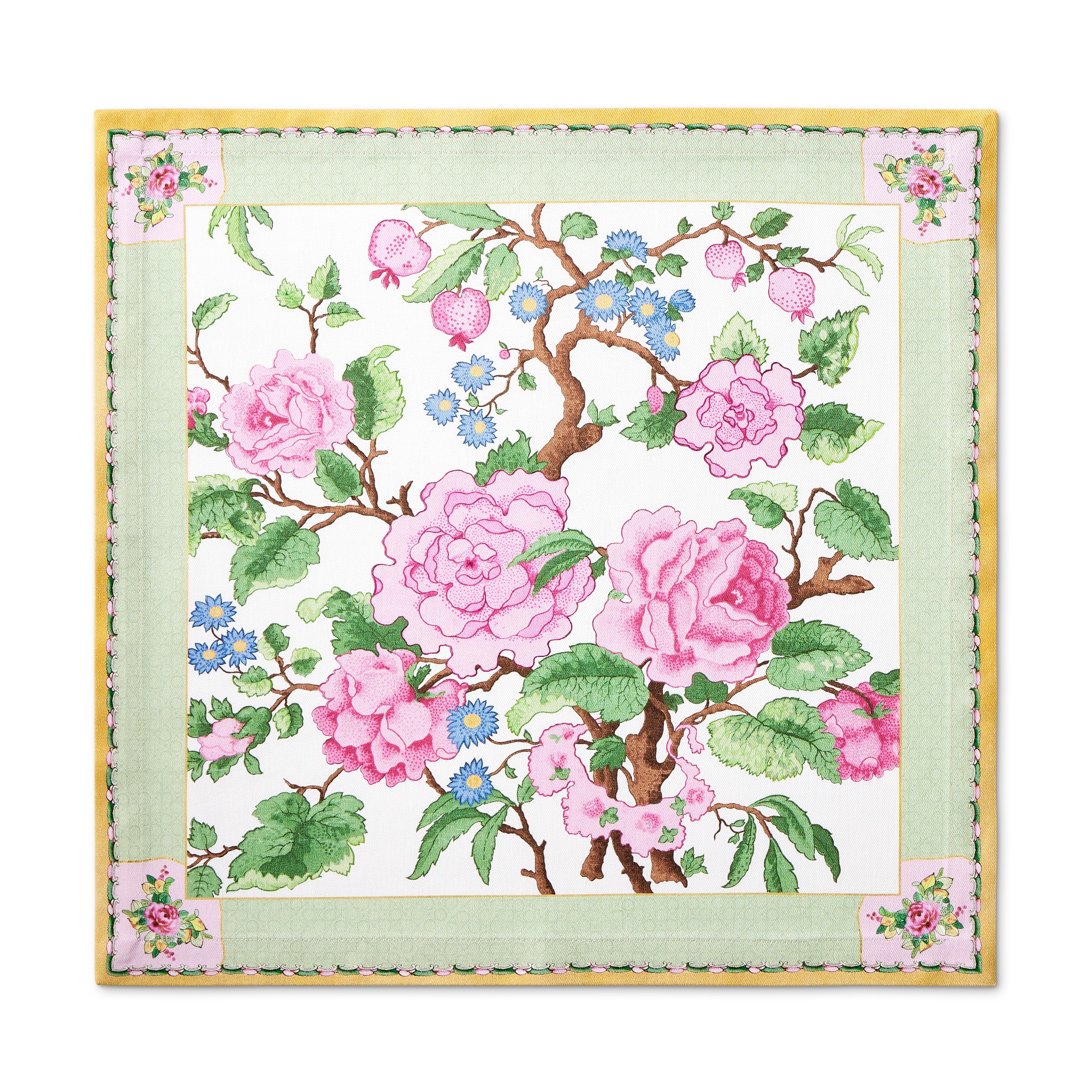 Canton Rose Floral Napkins, Set of 4