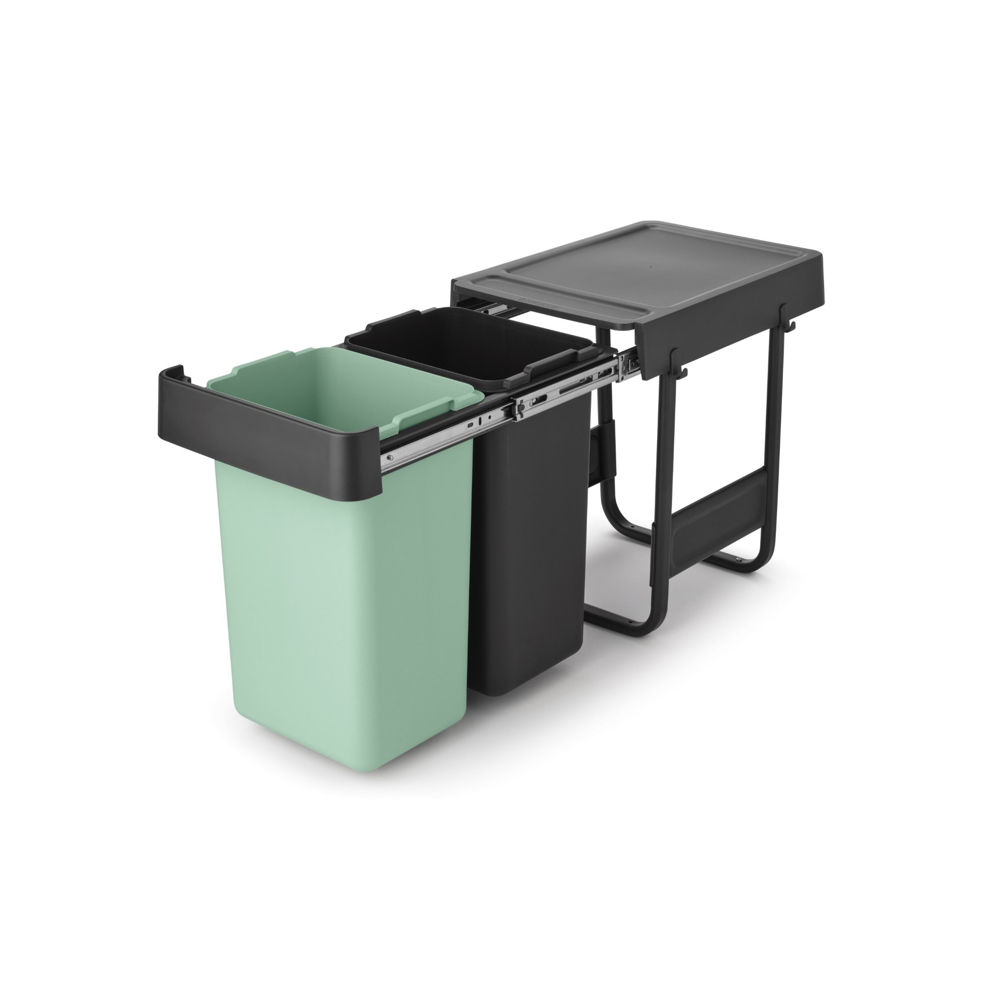 Brabantia Sort & Go In-Cabinet Bin, 2 x 15L