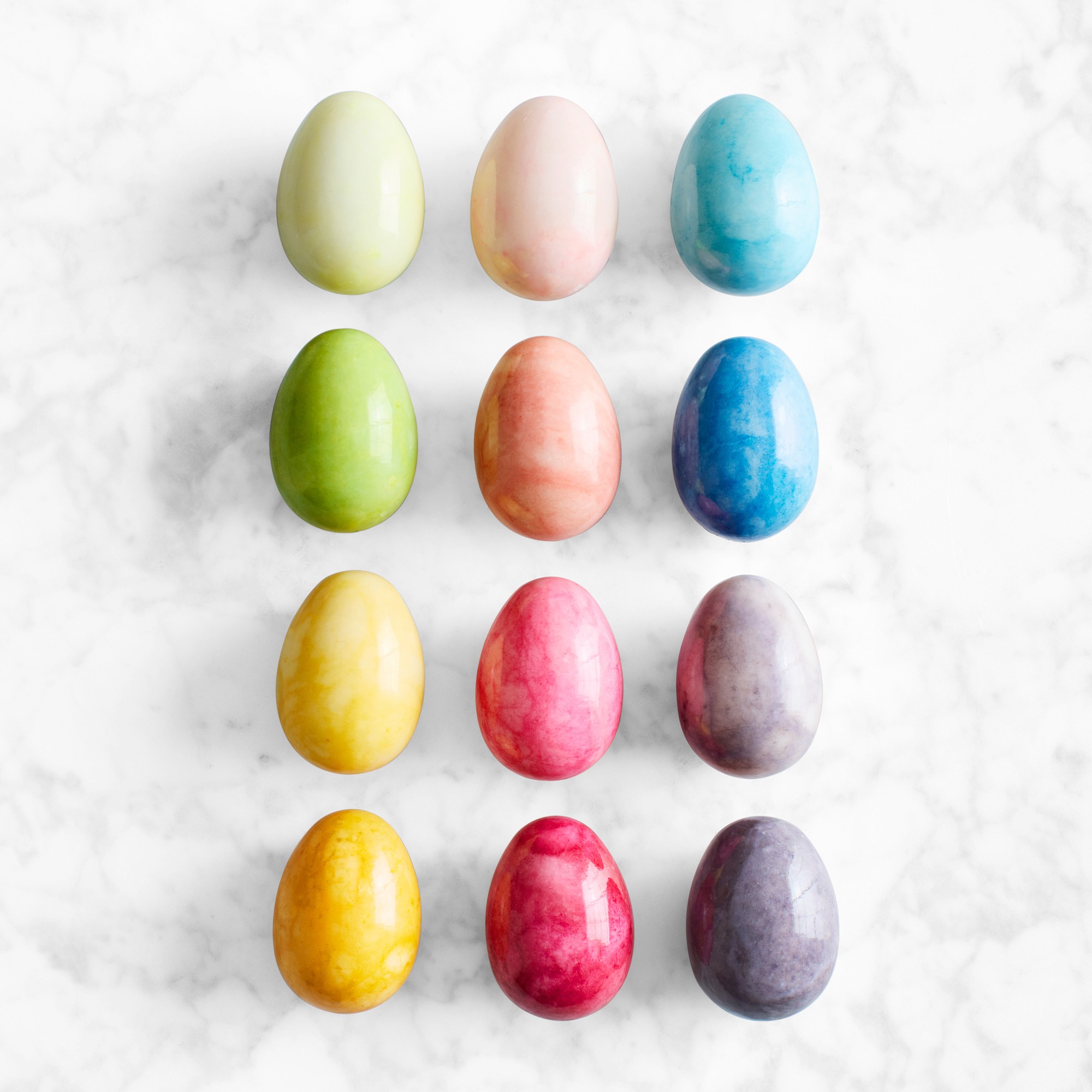 Alabaster Easter Eggs