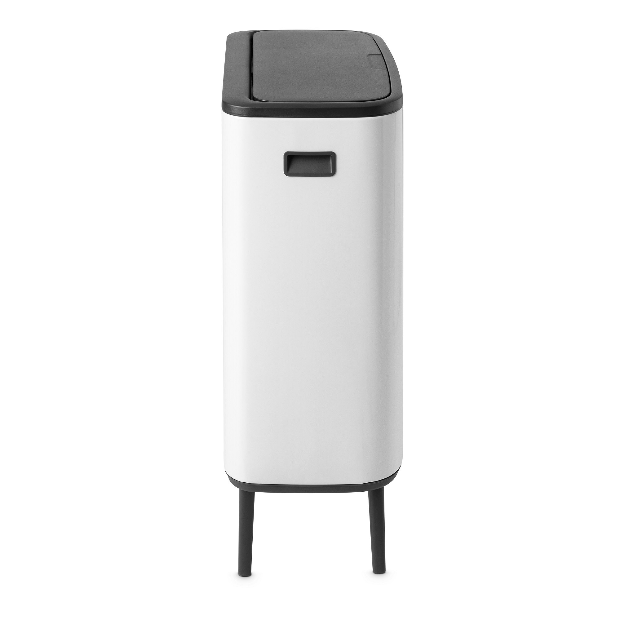 Brabantia Bo Touch Top Hi Single Compartment Trash Can, 16-Gallon