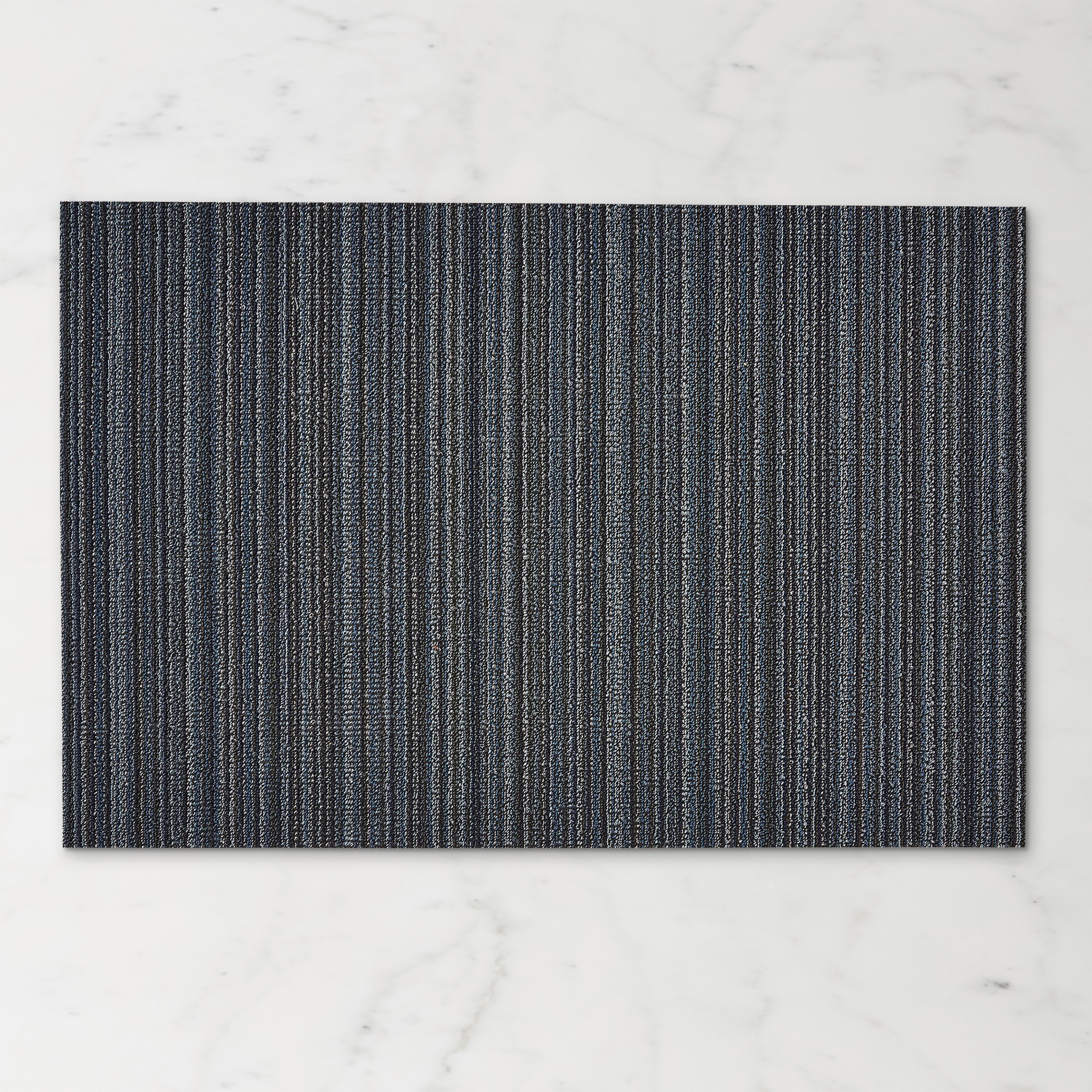 Chilewich Easy Care Skinny Stripe Shag Floormat