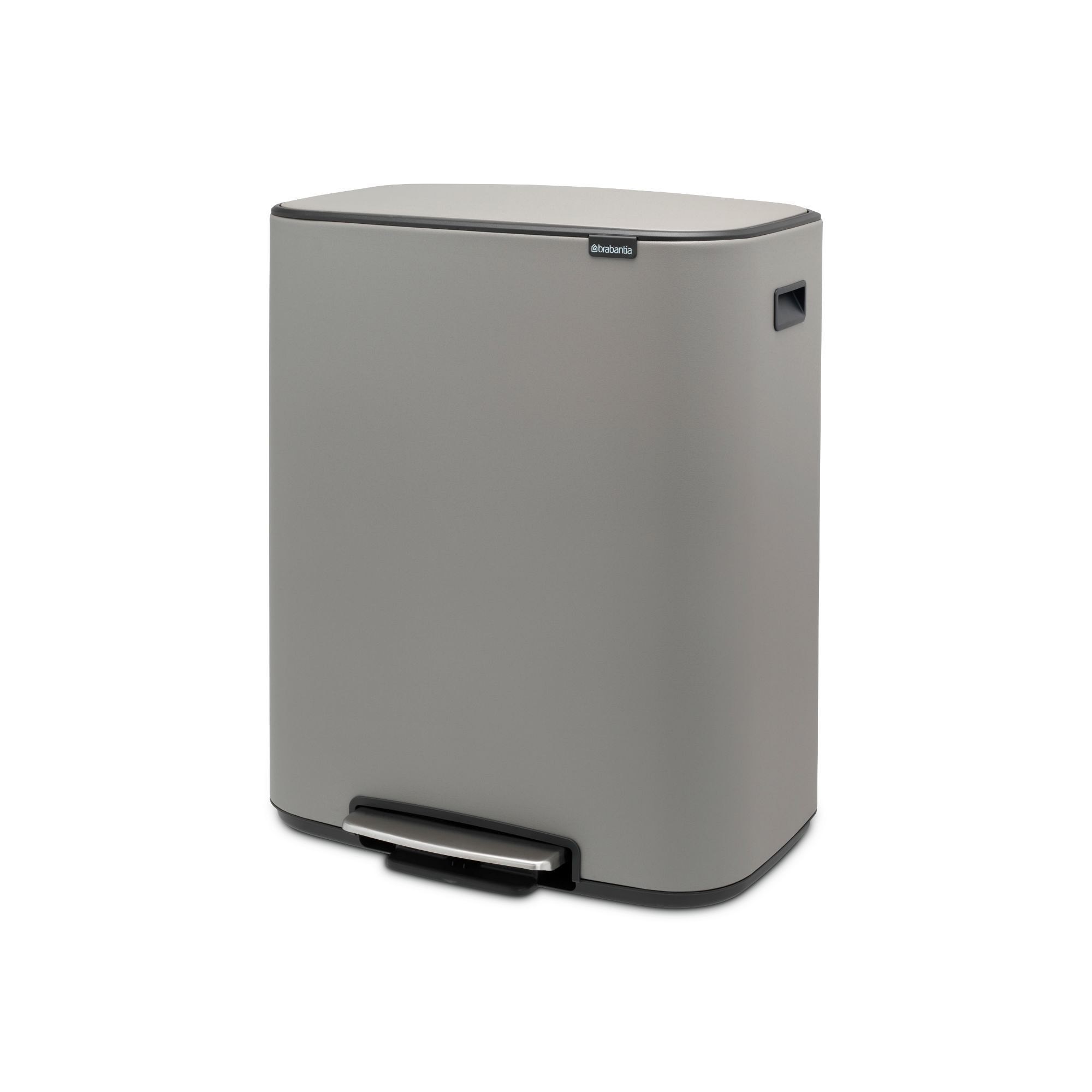 Brabantia Bo Step On Trash Can, 16 Gallon