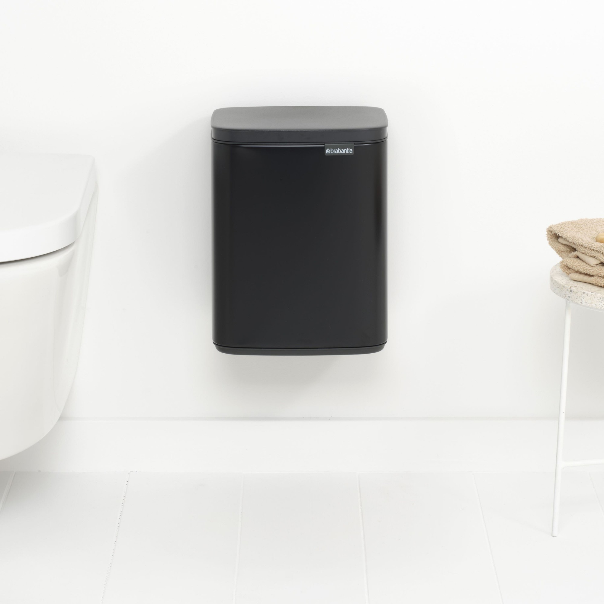 Brabantia Bo Single Compartment Trash Can, 1.8-Gallon