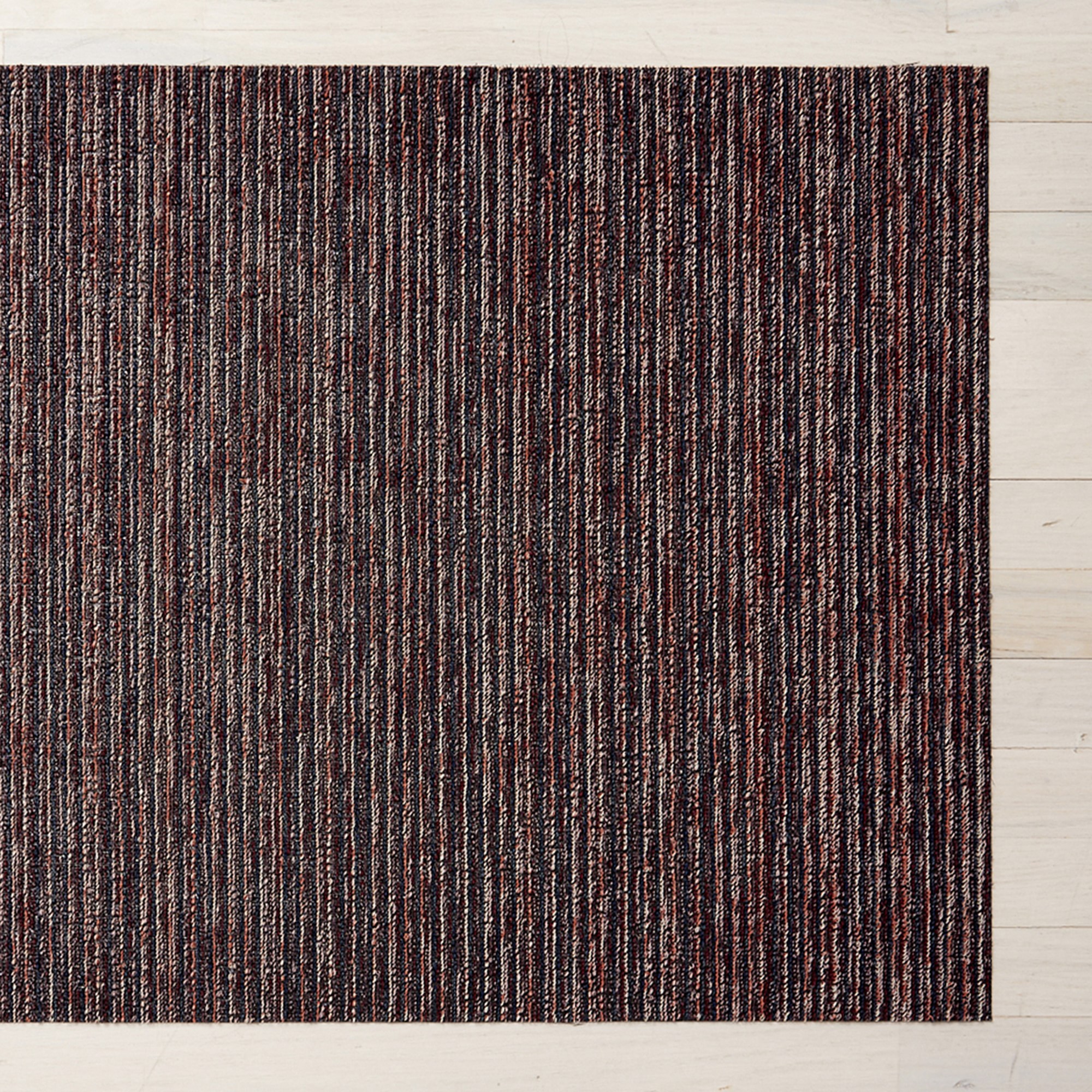 Chilewich Easy Care Skinny Stripe Shag Floormat