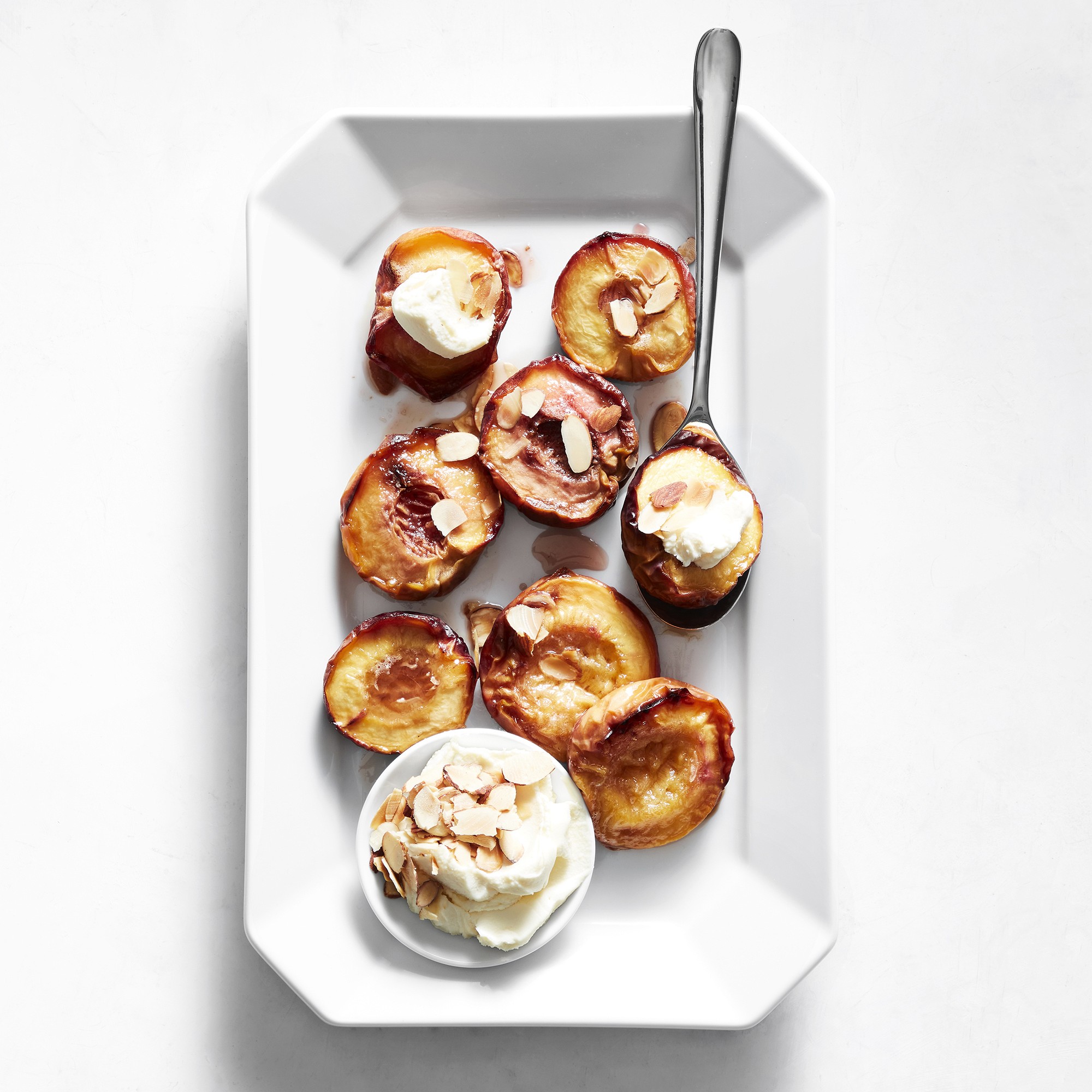 Apilco Octagonal Porcelain Serving Platter, No. 13