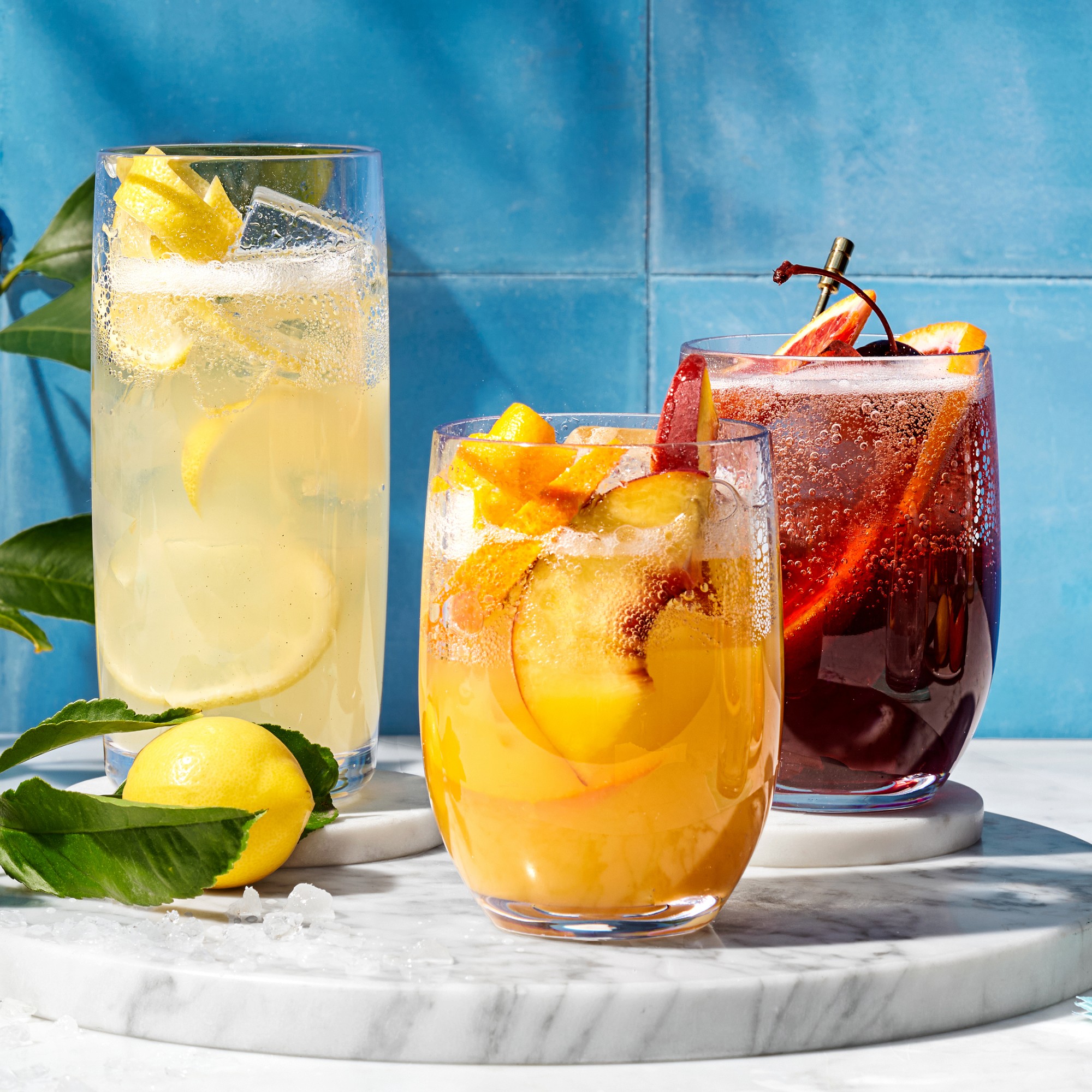 DuraClear® Tritan Outdoor Stemless Wine Glasses, Set of 6