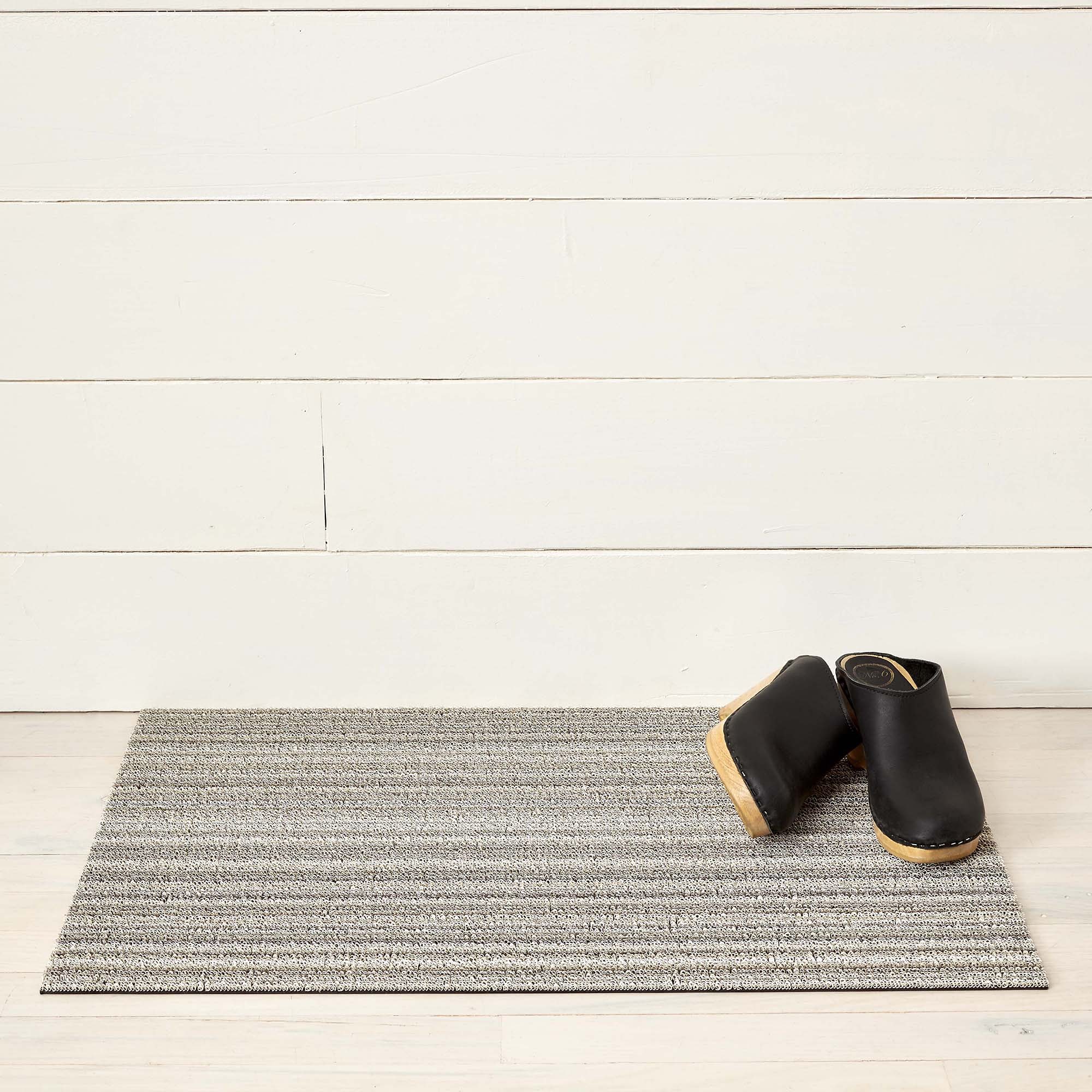 Chilewich Easy Care Skinny Stripe Shag Floormat