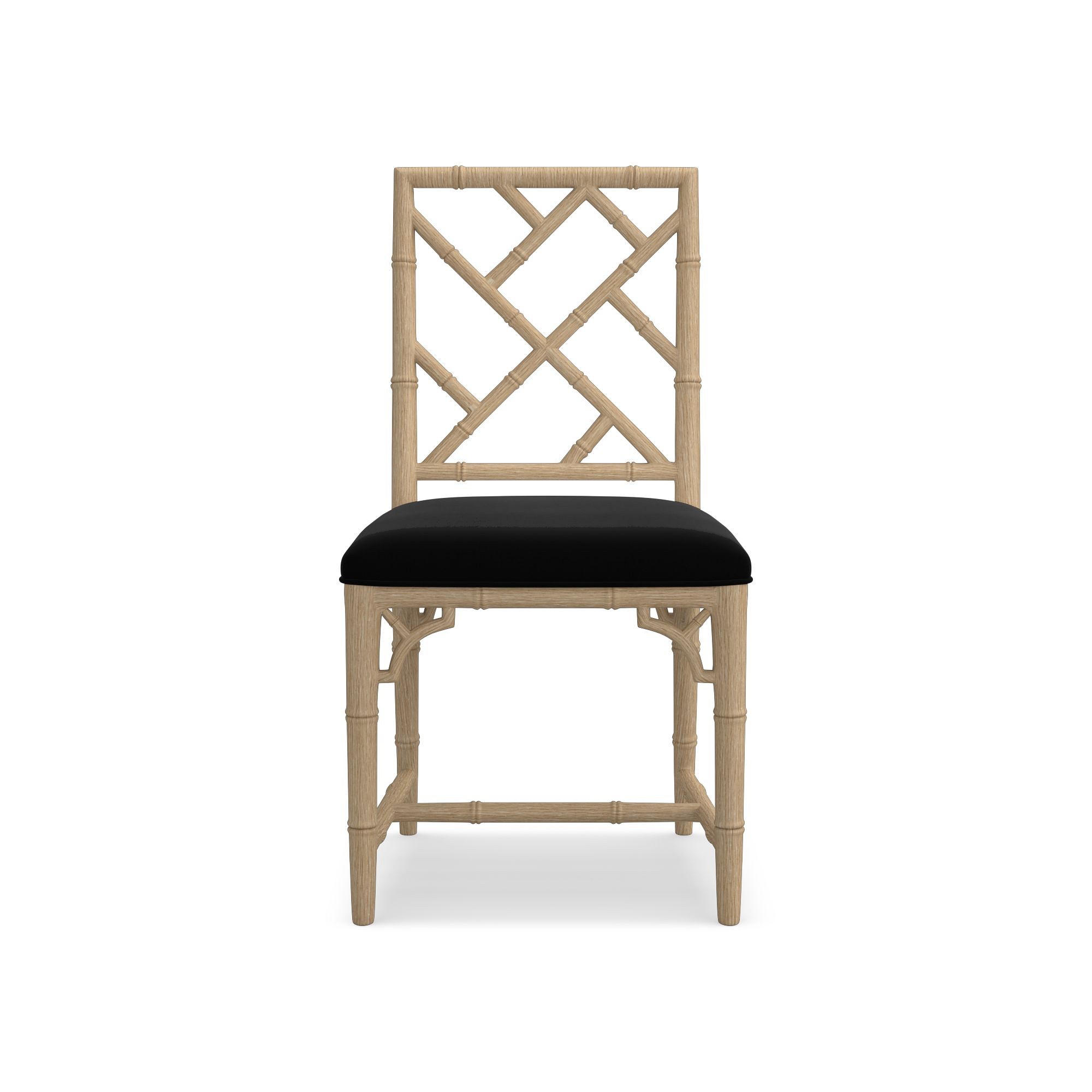 Chippendale Upholstered Bistro Side Chair