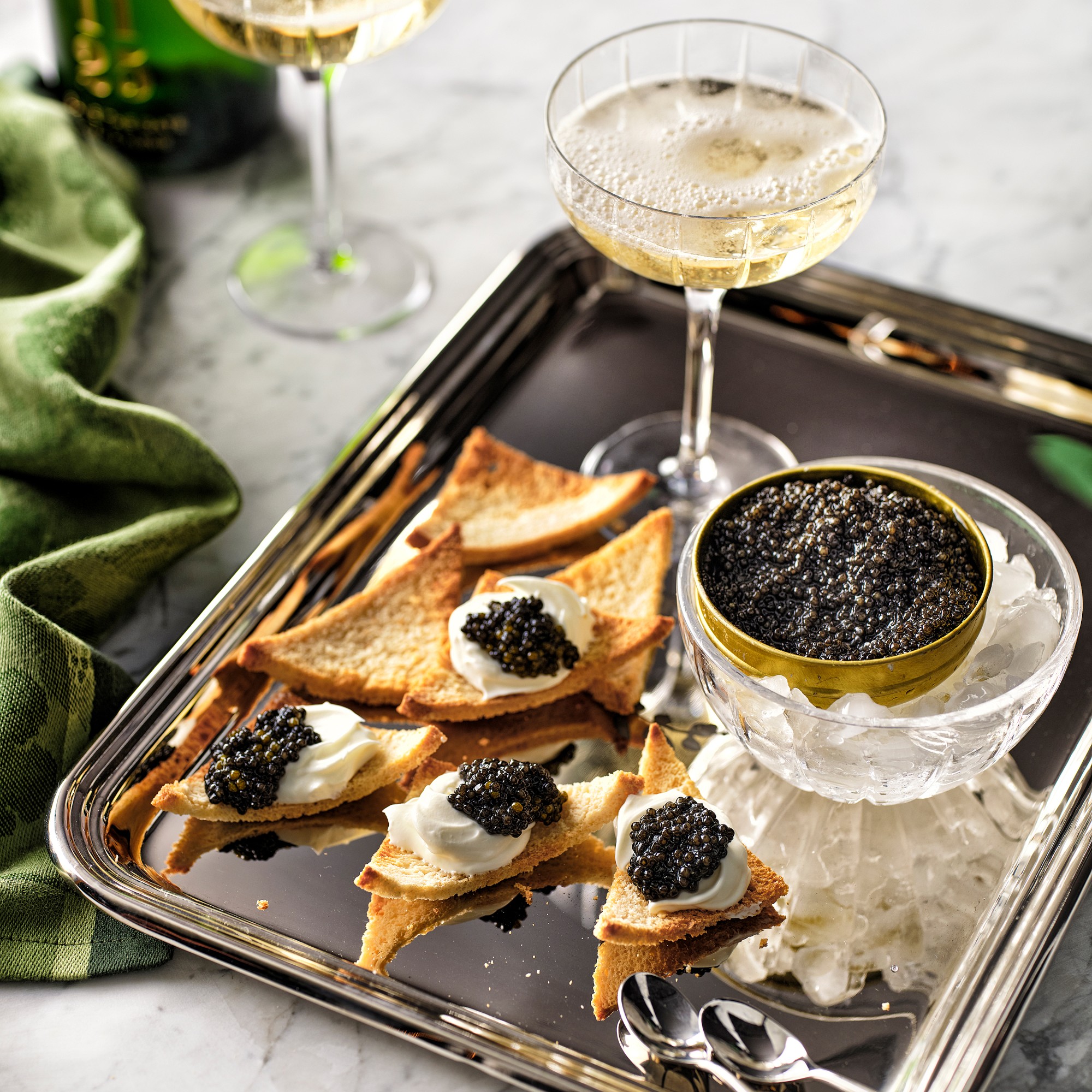 Dorset Champagne Coupe Glasses