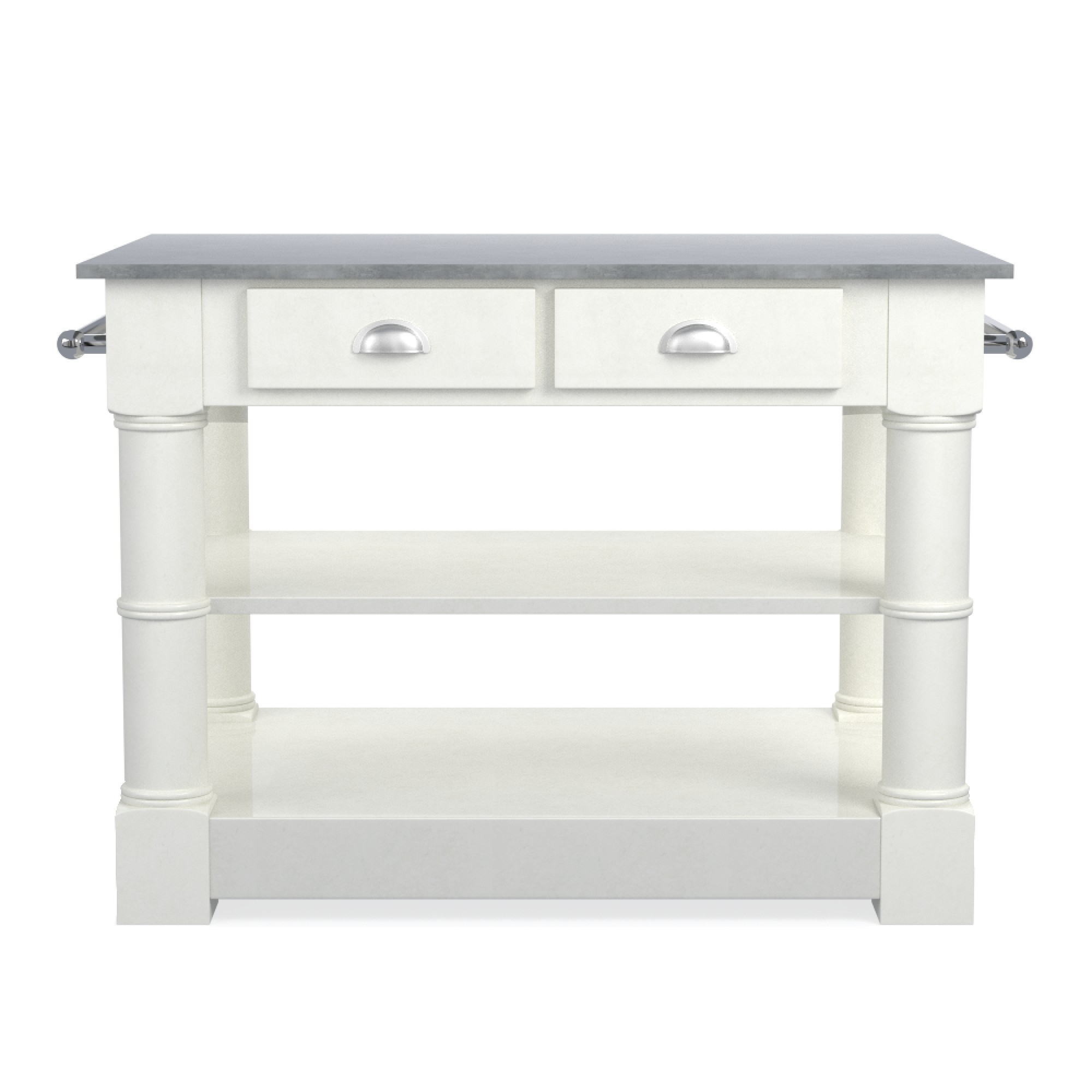 Barrelson Single Kitchen Island with Italian Basalt Top (49)