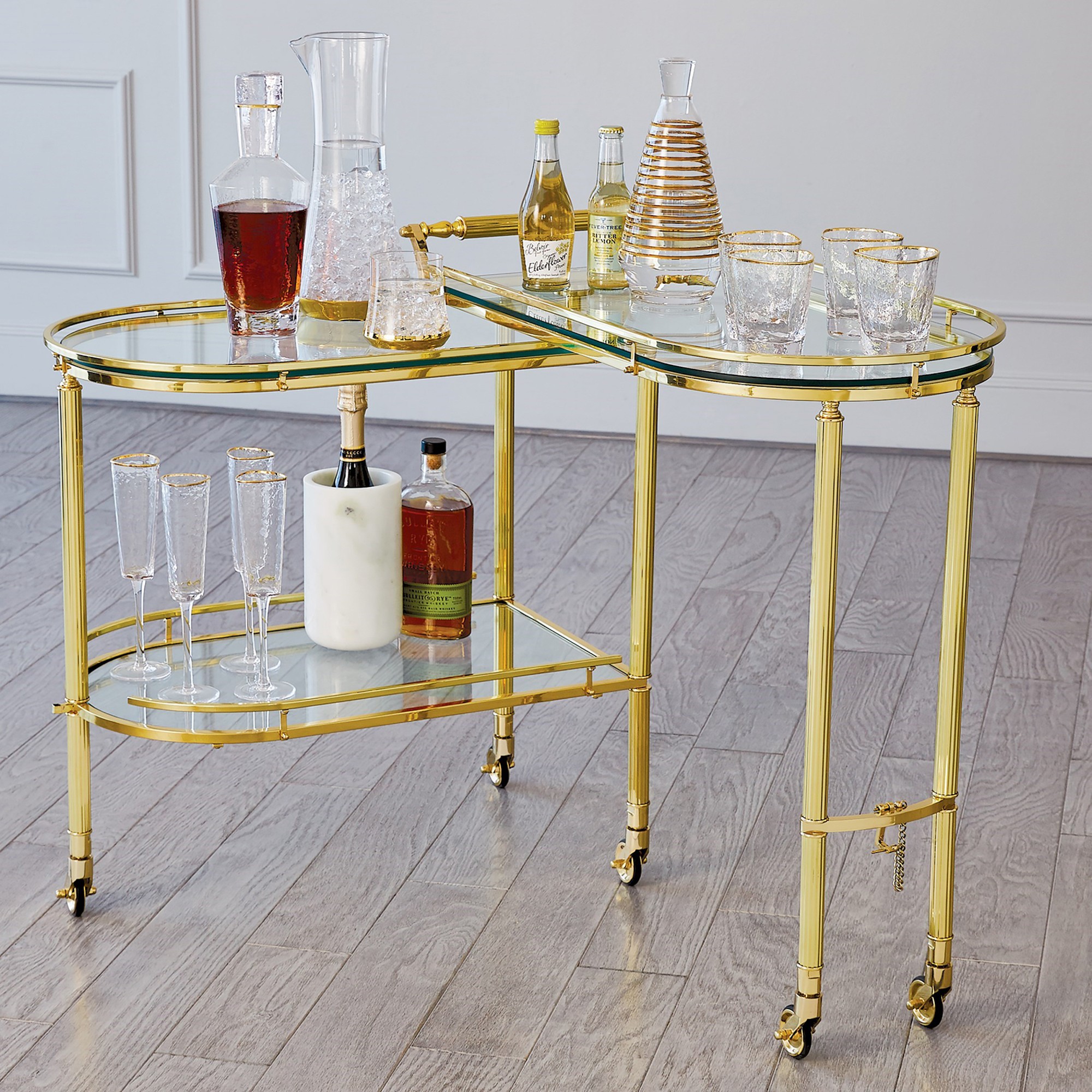 Bella Folding Bar Cart (31)