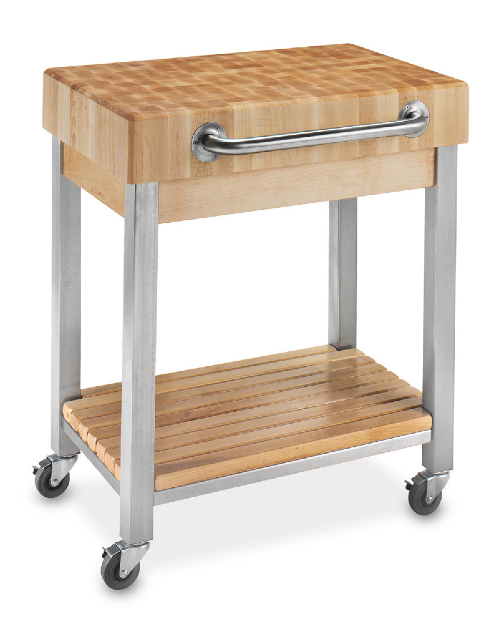 John Boos End-Grain Butcher Block Classic Kitchen Cart (30)
