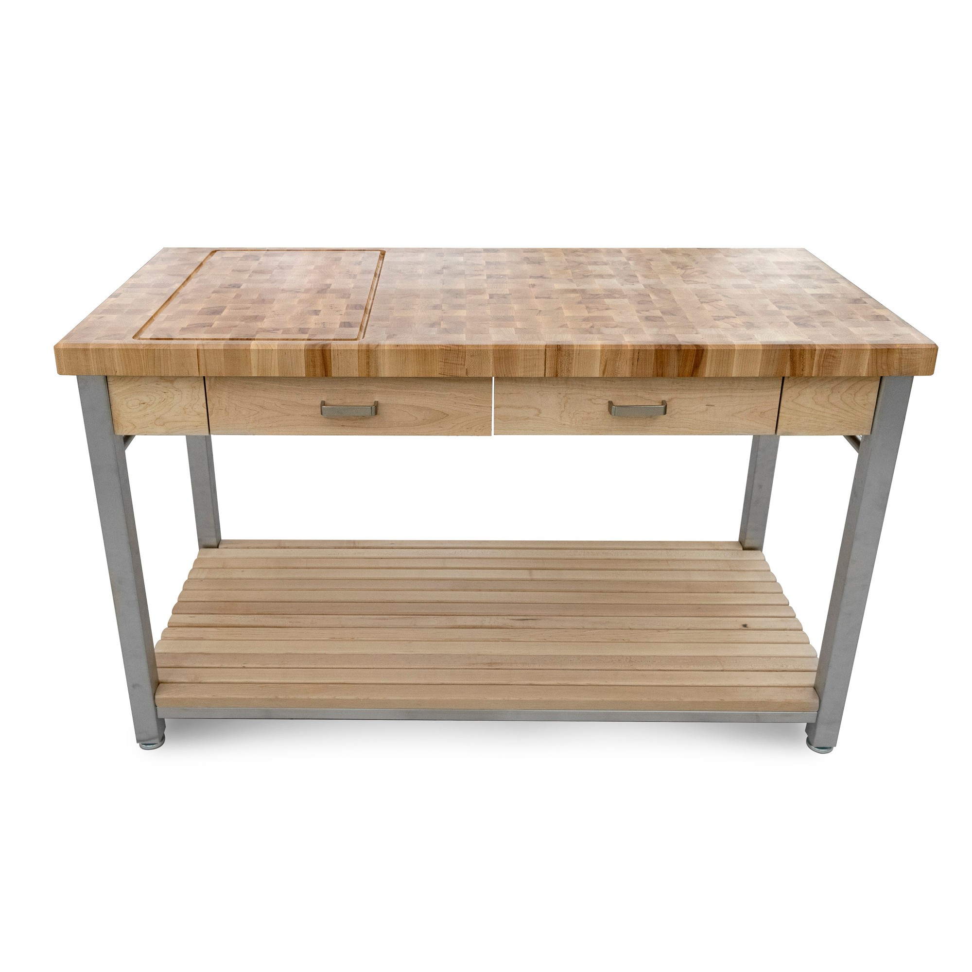 John Boos End-Grain Butcher Block Workbench (60)