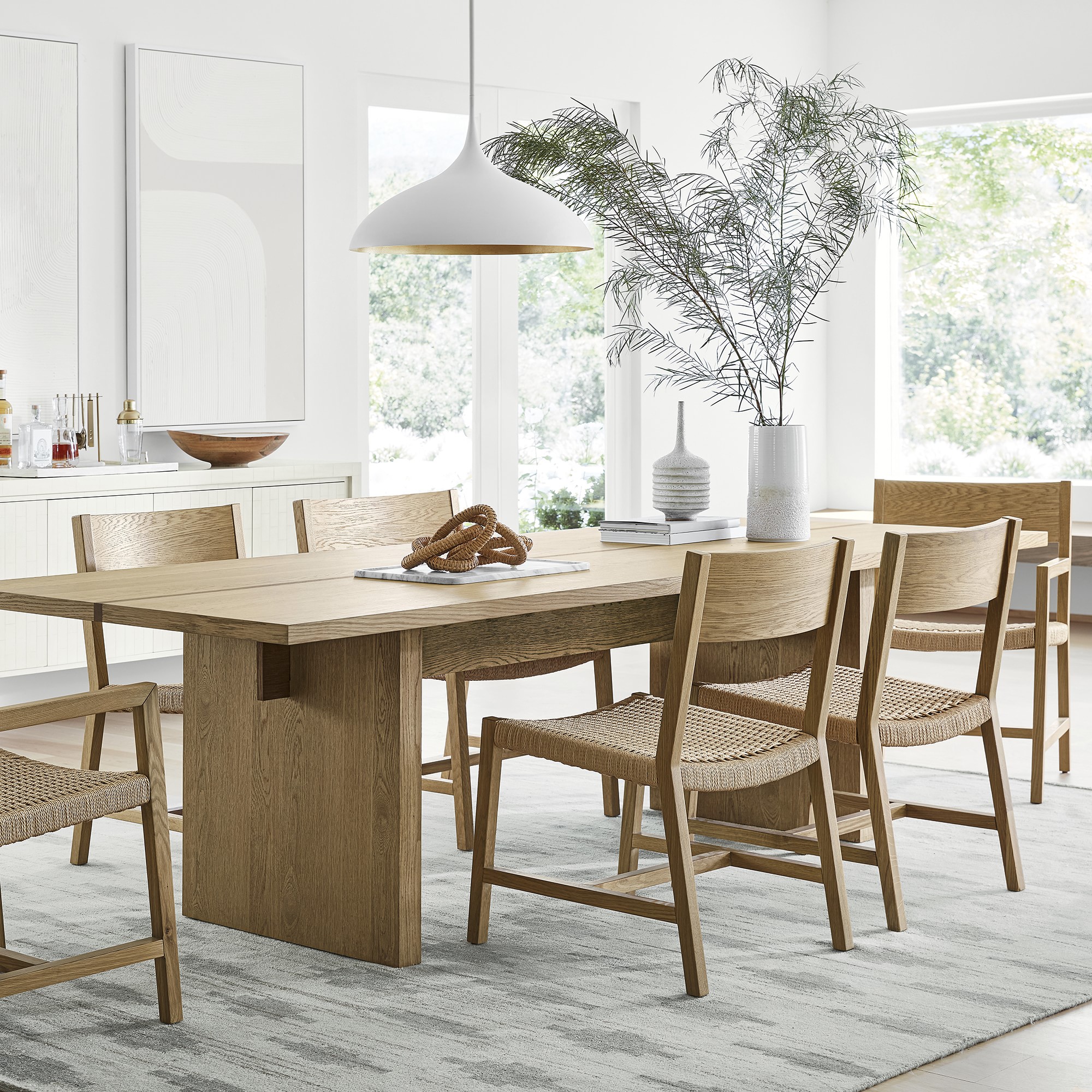 Cortina Dining Side Chair, Natural