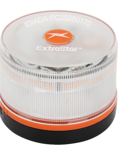 Baliza V16 con geolocalización 3.0 aprobada por la DGT, plan de datos incluido hasta 2038, base magnética IP54 resistente al agua, visible 360º, cumple normativa 2026, luz LED coche obligatoria para señalizar averías