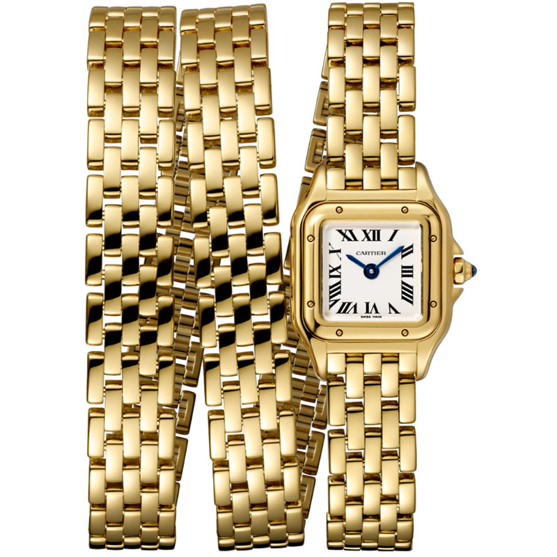 Cartier Panthère 18K Yellow Gold Ladies Watch, WGPN0012