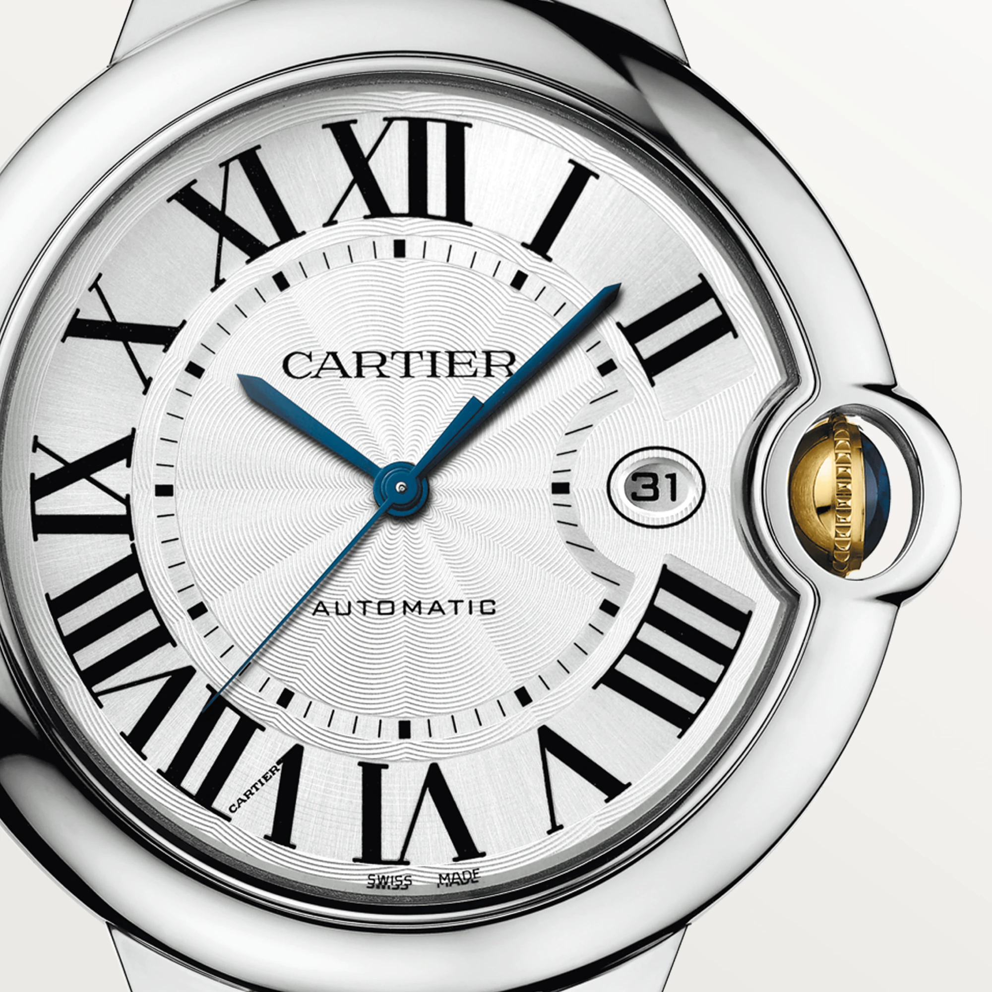 Cartier Ballon Bleu 42mm Stainless steel & Yellow Gold Men’s Watch, W2BB0031