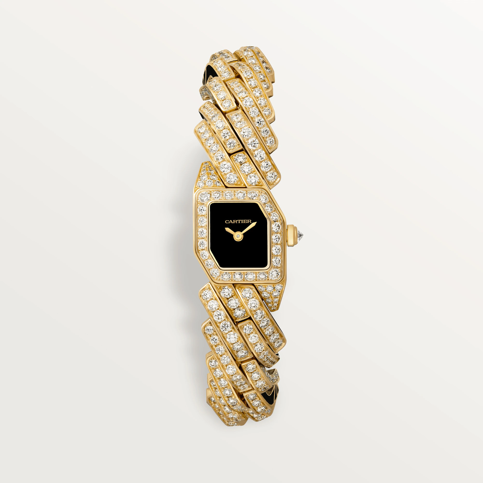 Cartier Maillon  Yellow Gold & Diamonds Lady’s Watch, WJBJ0006