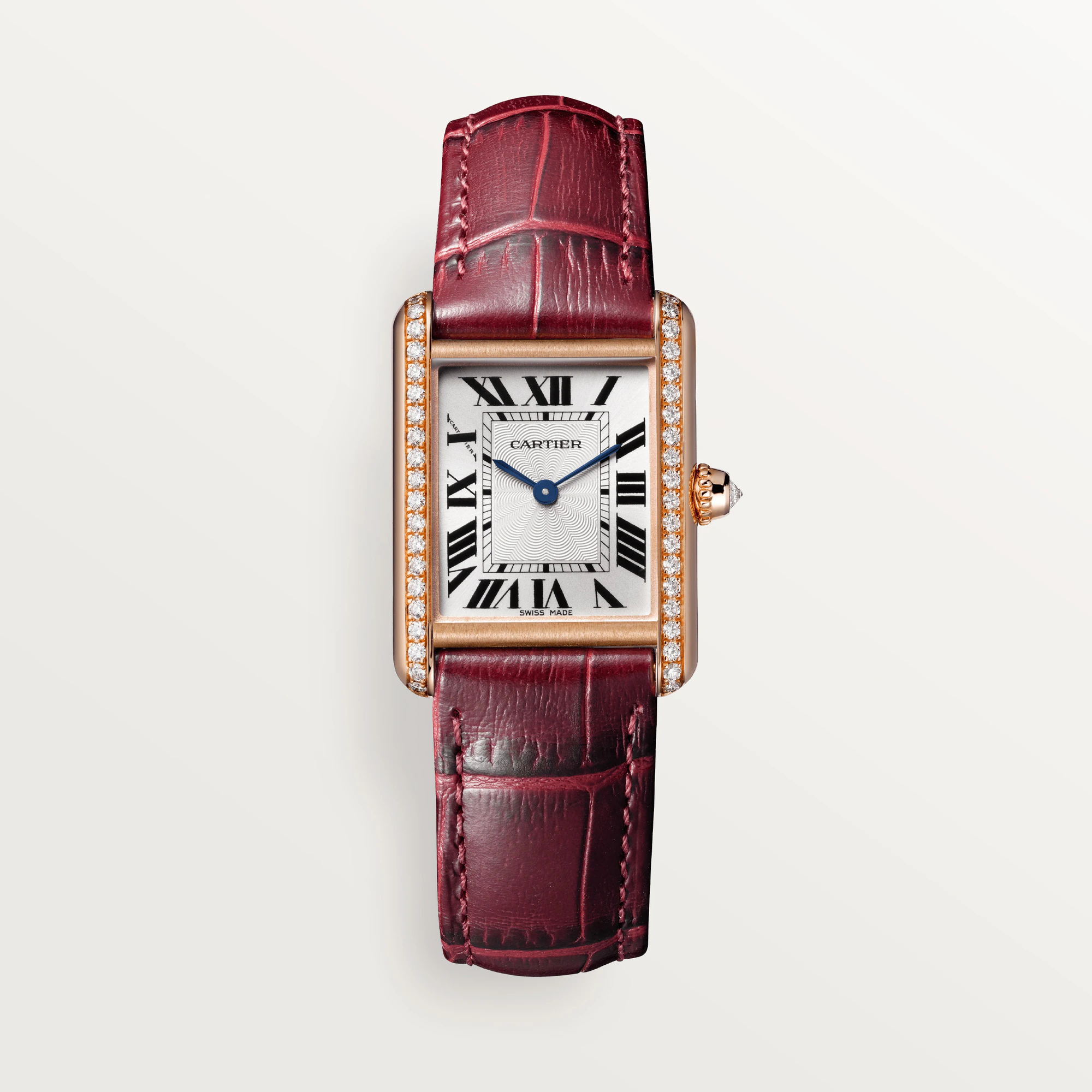 Cartier Tank Rose Gold & Diamond Lady’s Watch, WJTA0037