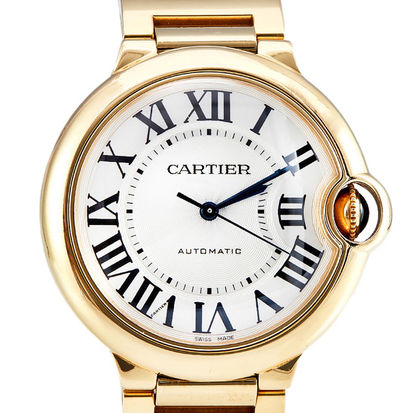 Cartier Ballon Bleu 36mm Yellow Gold  Unisex Watch, WGBB0046