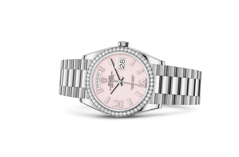 LadyRolex DAY-DATE 36，128349RBR