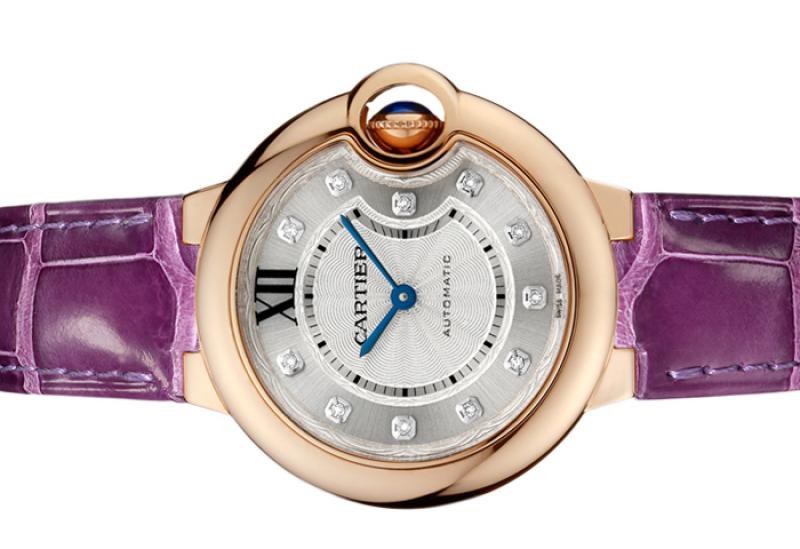 Cartier Ballon Bleu 33 mm Rose Gold & Diamonds Lady’s Watch, WE902040