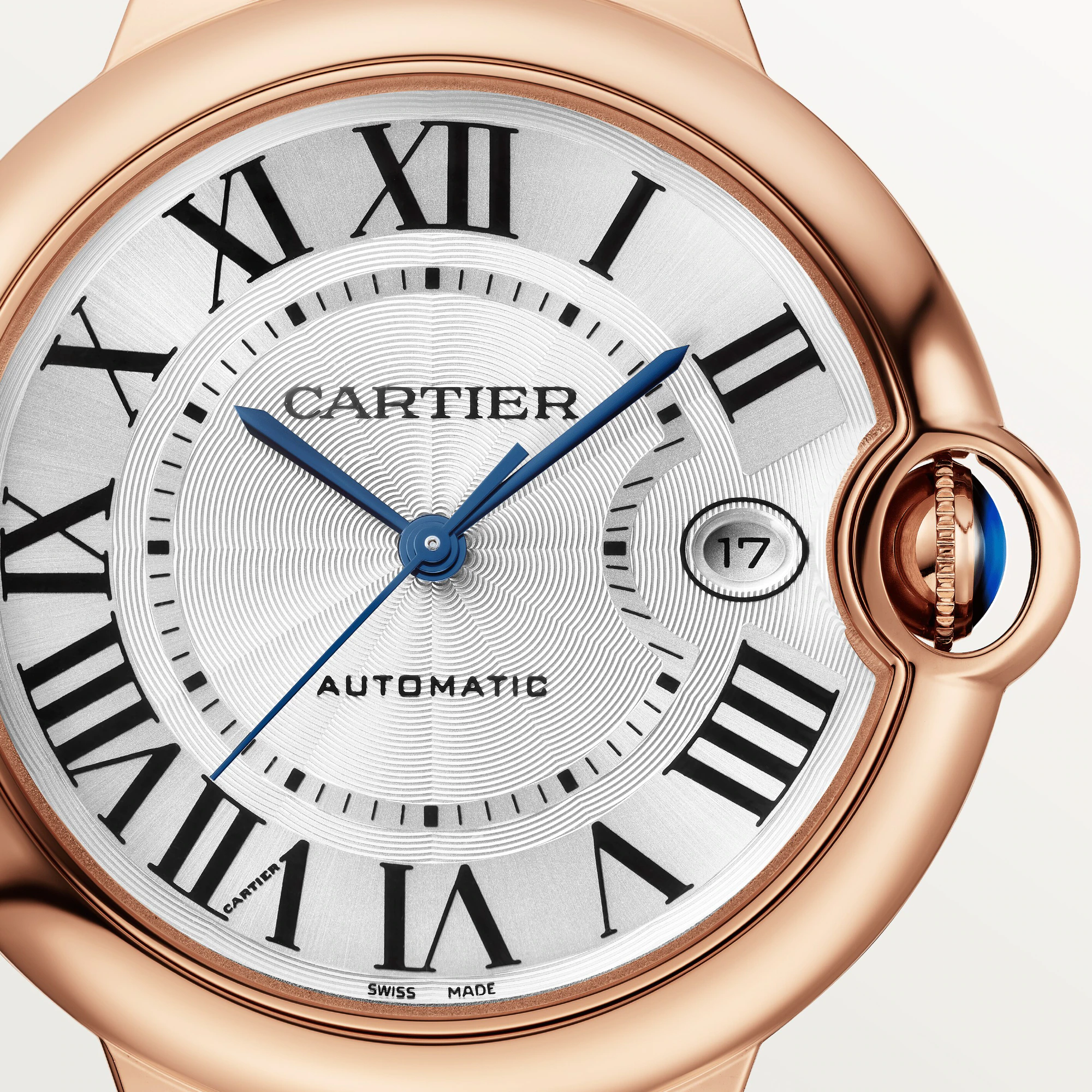 Cartier Ballon Bleu 42 mm 18K Rose Gold Men’s Watch, W6900651