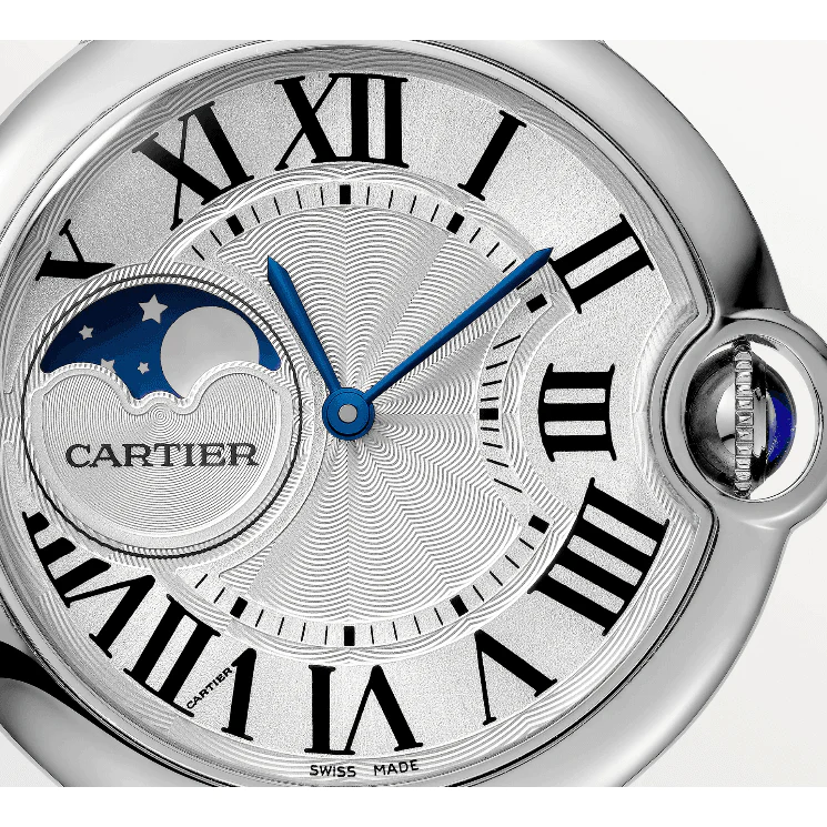 Cartier Ballon Bleu 37 mm Stainless steel Unisex Watch, WSBB0050