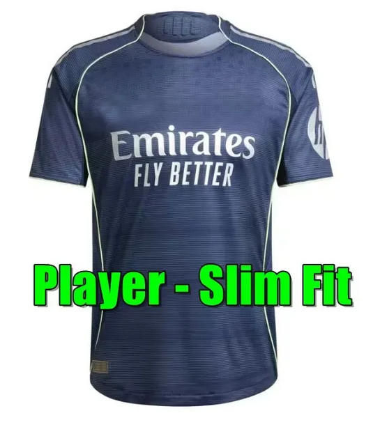 25-26 Real Madrid Home away third players Edition Jersey