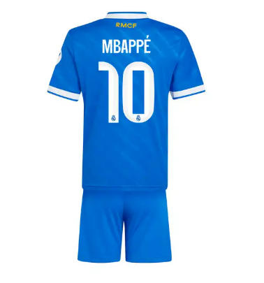 25-26 Real Madrid home and away third set of children's jerseys