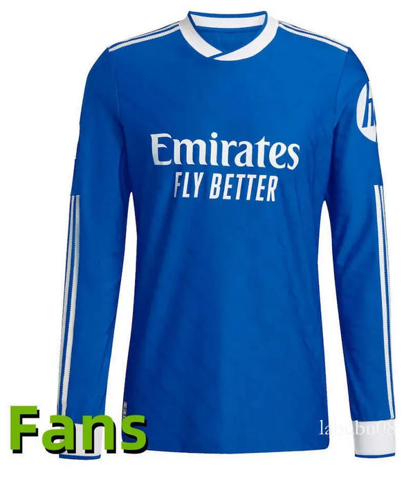 25-26 Real Madrid home and away third set long-sleeved fan version jersey