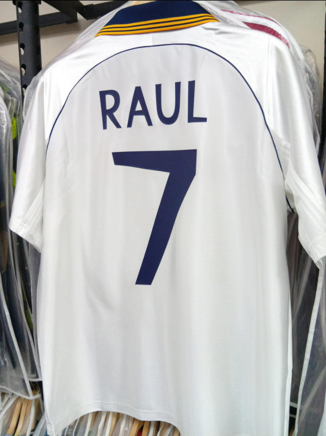99-00 Real Madrid home and away retro fan version jersey