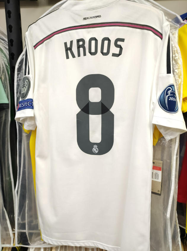 14-15 Real Madrid home away C Ronaldo fan version jersey